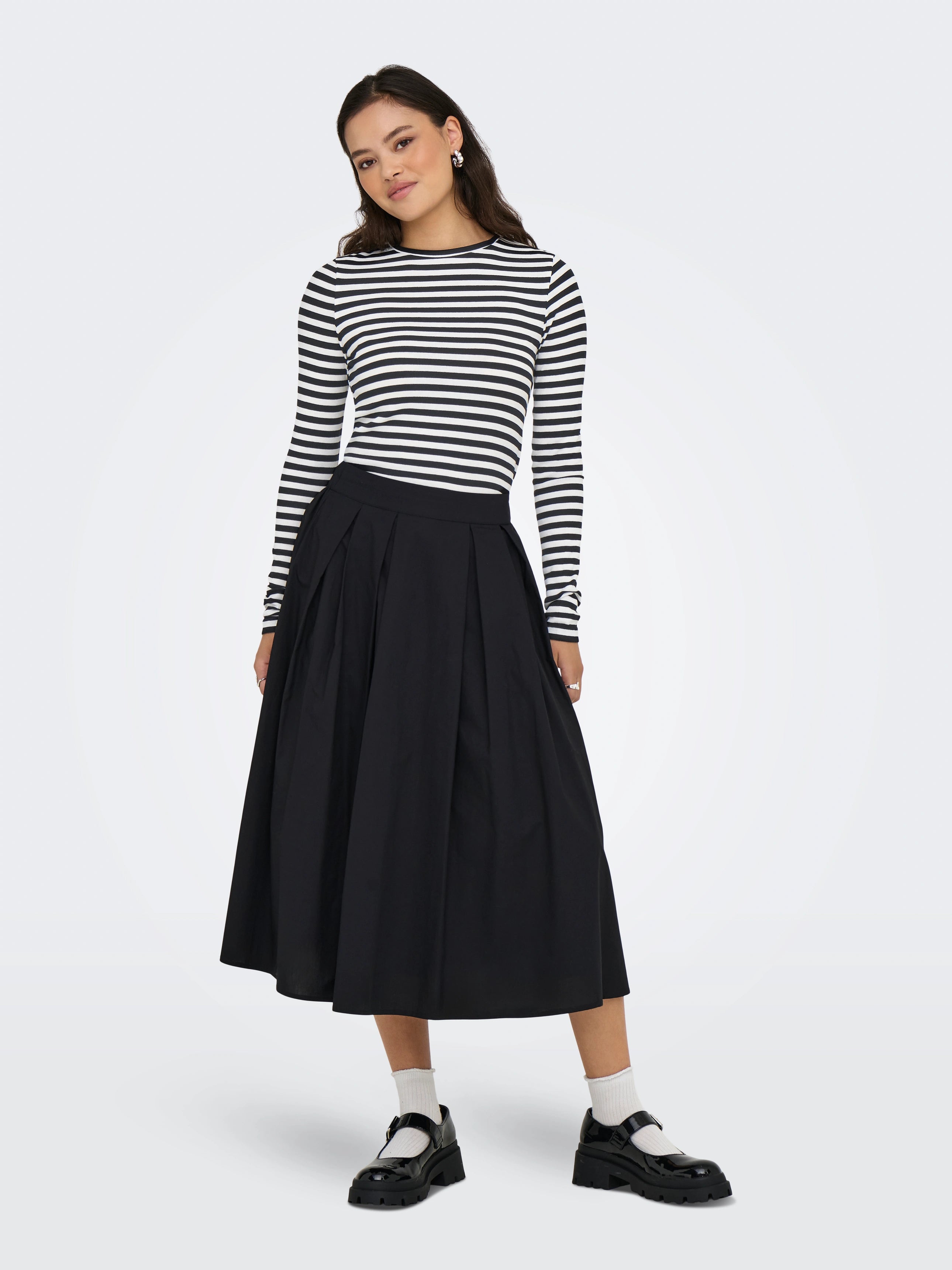 ONLY MAI STRIPE L/S TOP