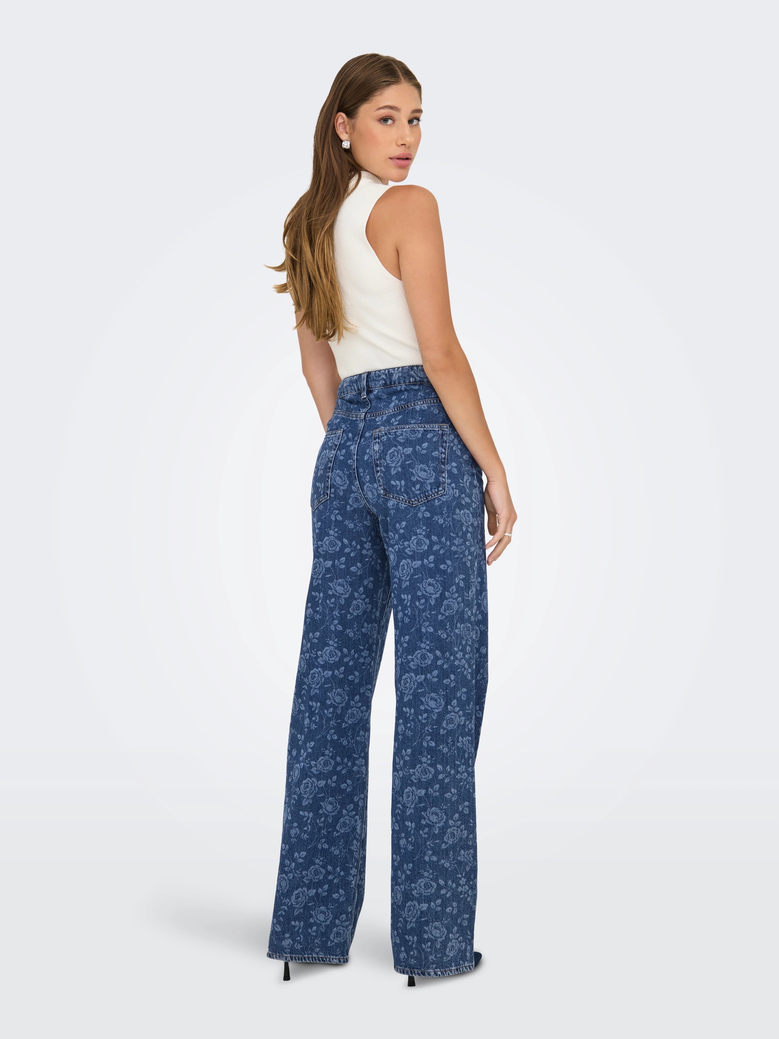 ONLY HOPE EX HW WIDE ROSE JEANS