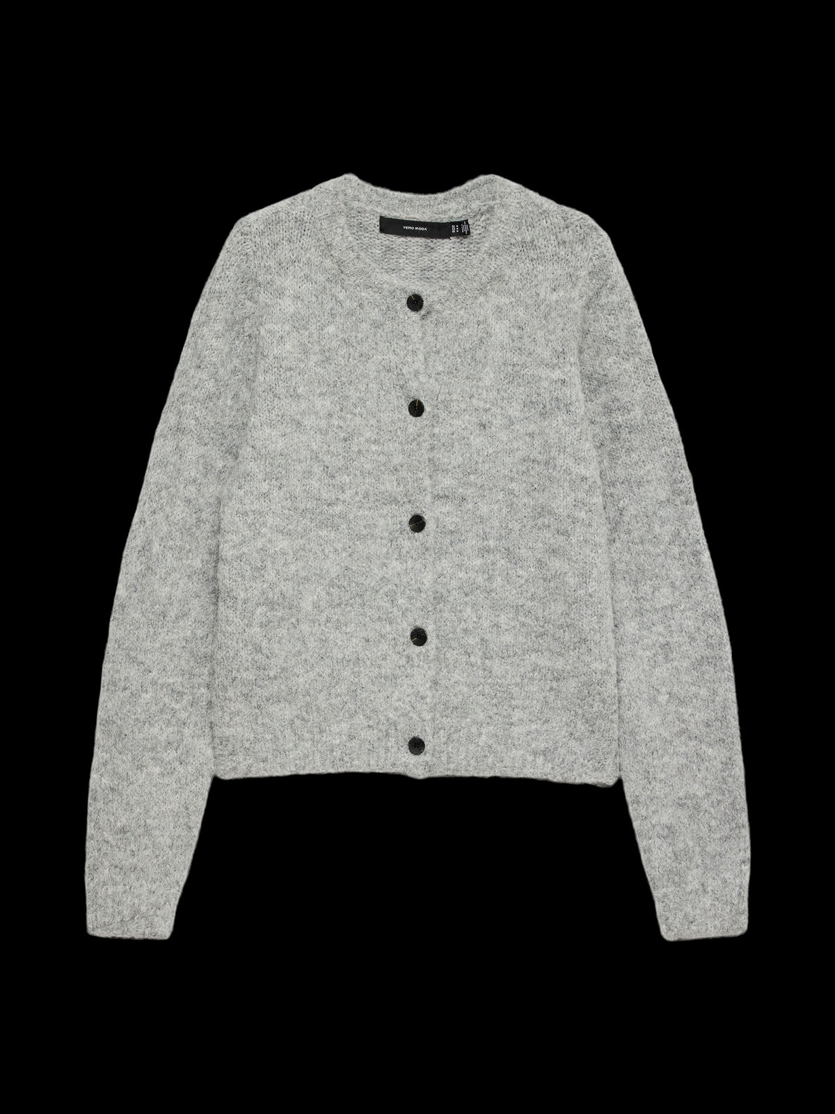 VERO MODA NOVAH LS O-NECK BUTTON CARDI GA NOOS