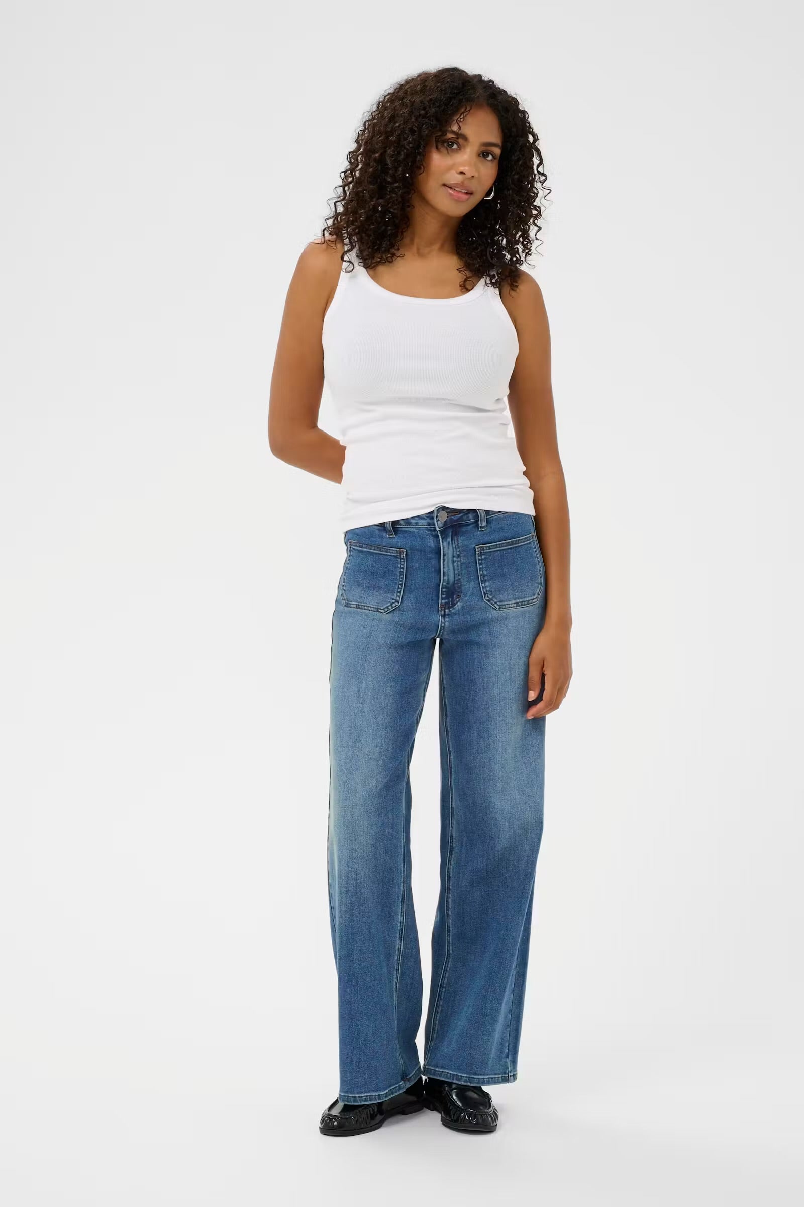 KAFFE BROOK HW REG FIT JEANS