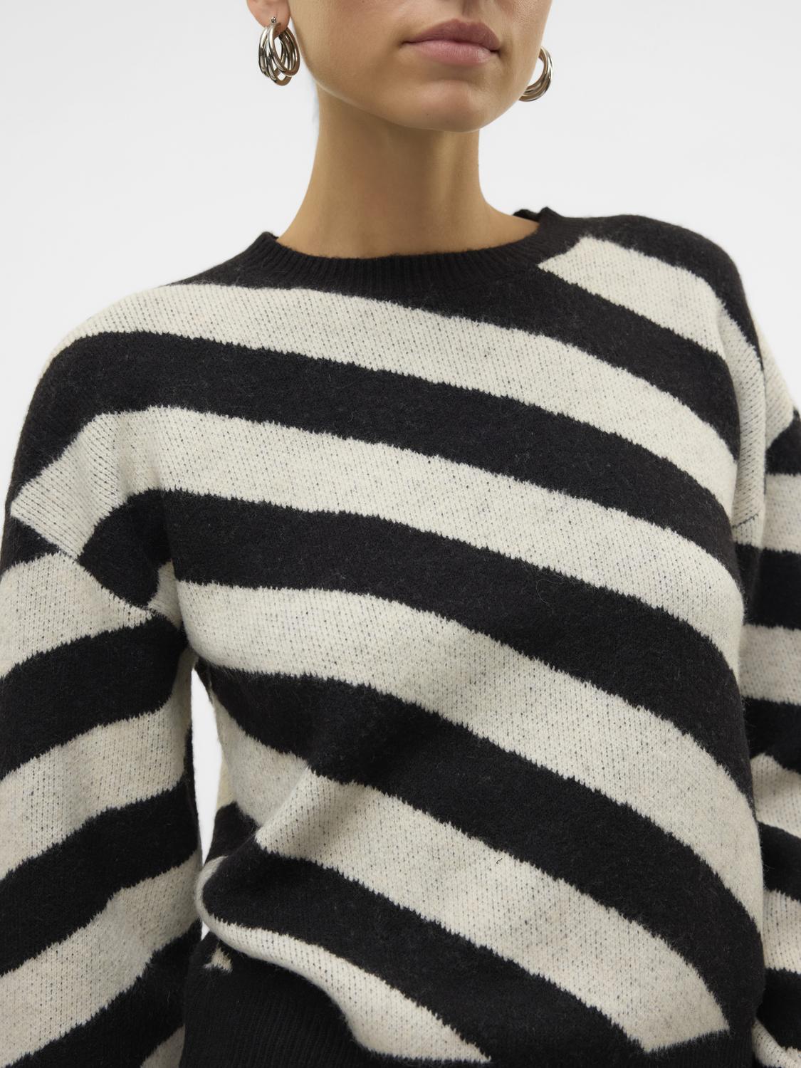 VERO MODA LARA LS O-NECK PULLOVER BOO REP