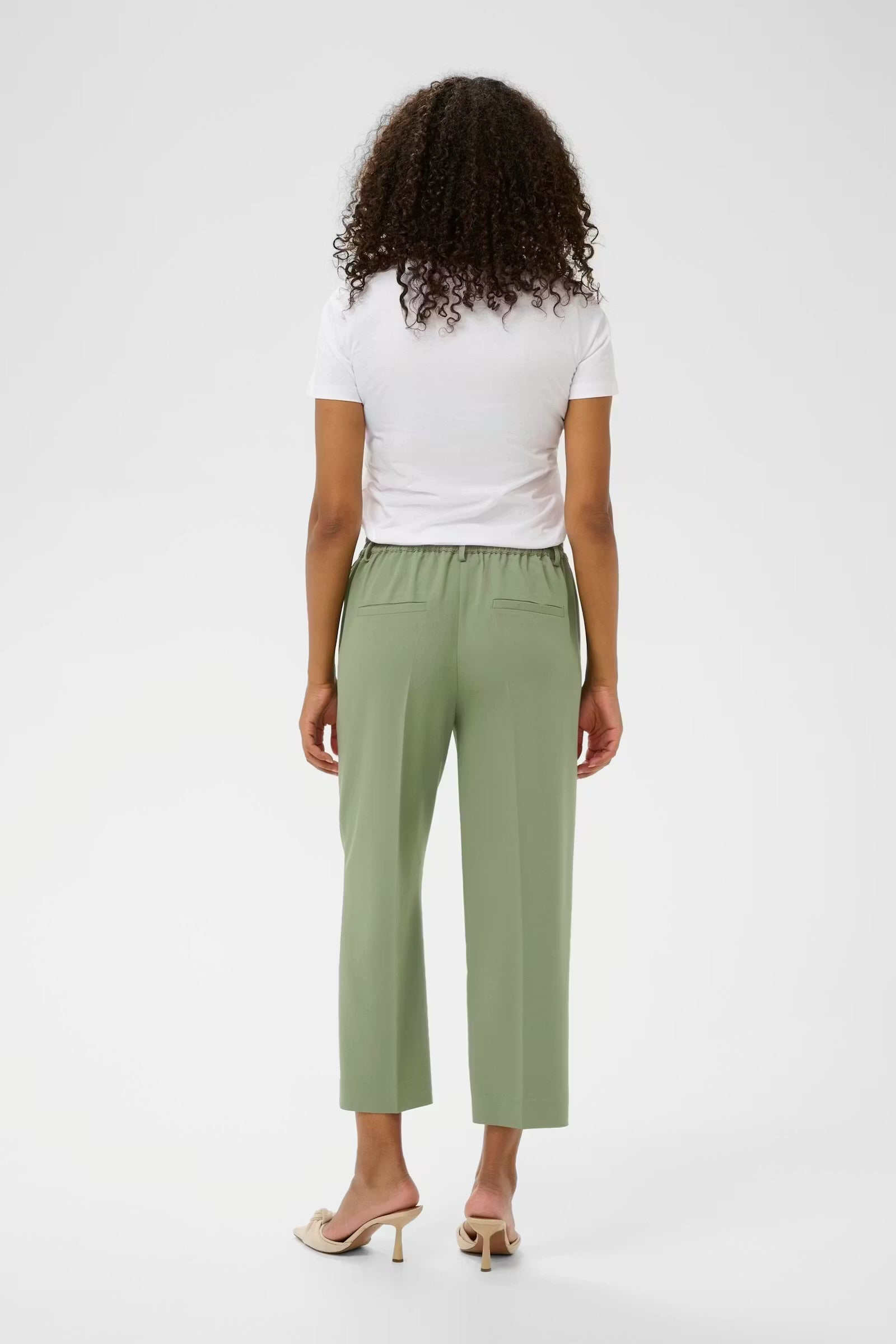 KAFFE SAKURA HW CROPPED PANTS