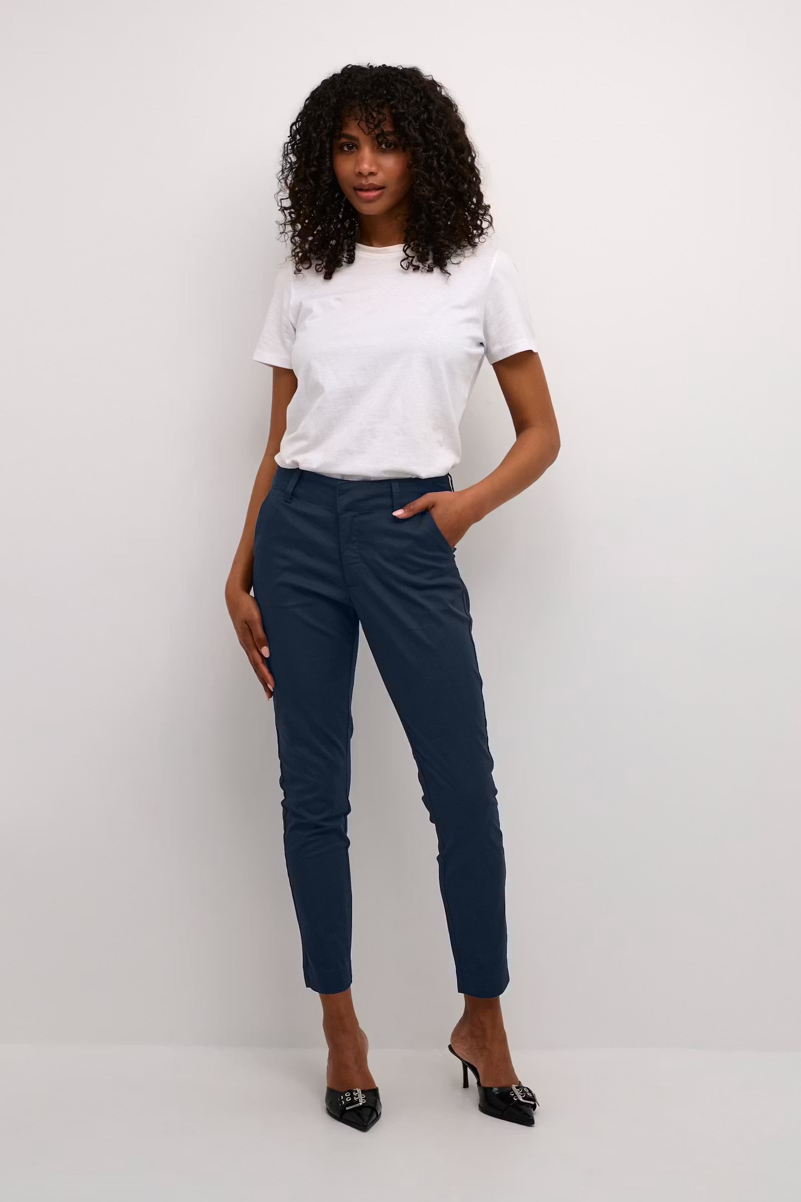 KAFFE LEA CHINO PANT