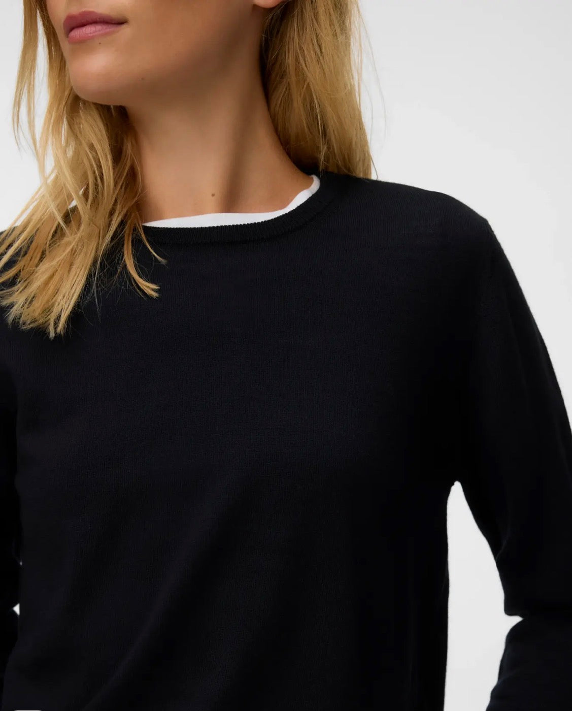 AWARE CARA LS O-NECK WOOL PULLOVER
