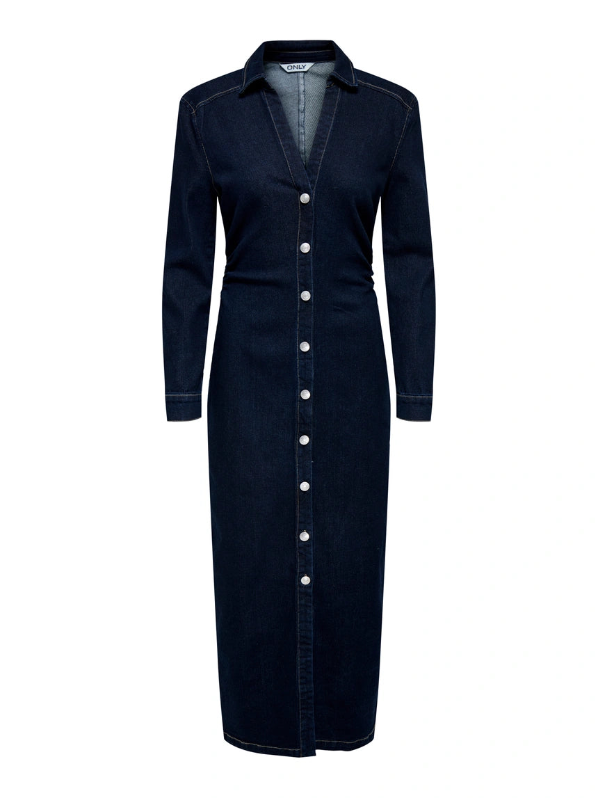 ONLY CAITLIN LS DENIM DRESS