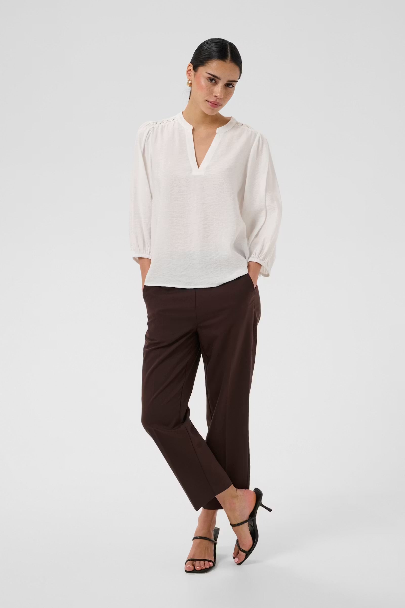 KAFFE ALBERTA BLOUSE