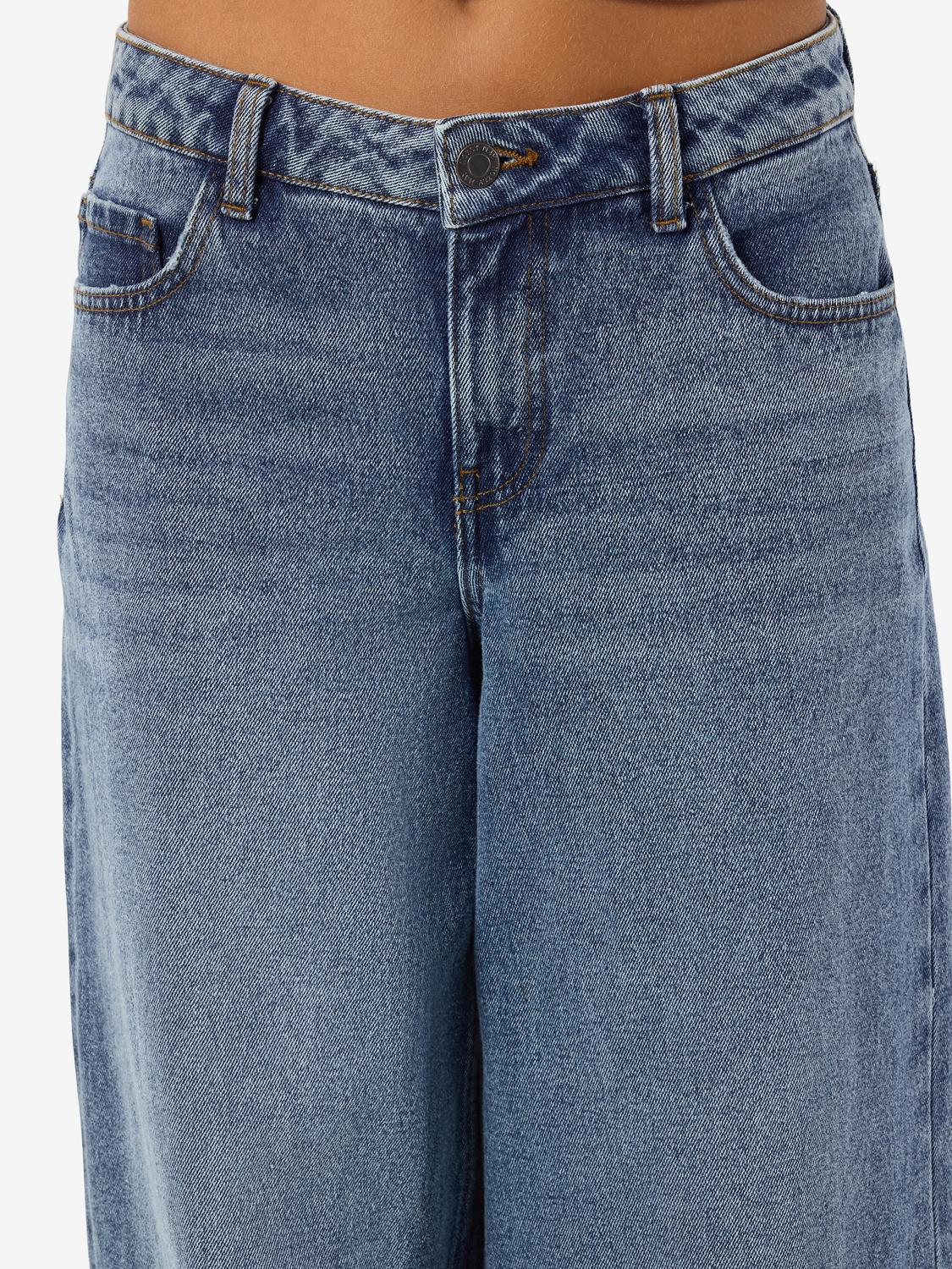 NOISY MAY KETTIE MW WIDE JEANS