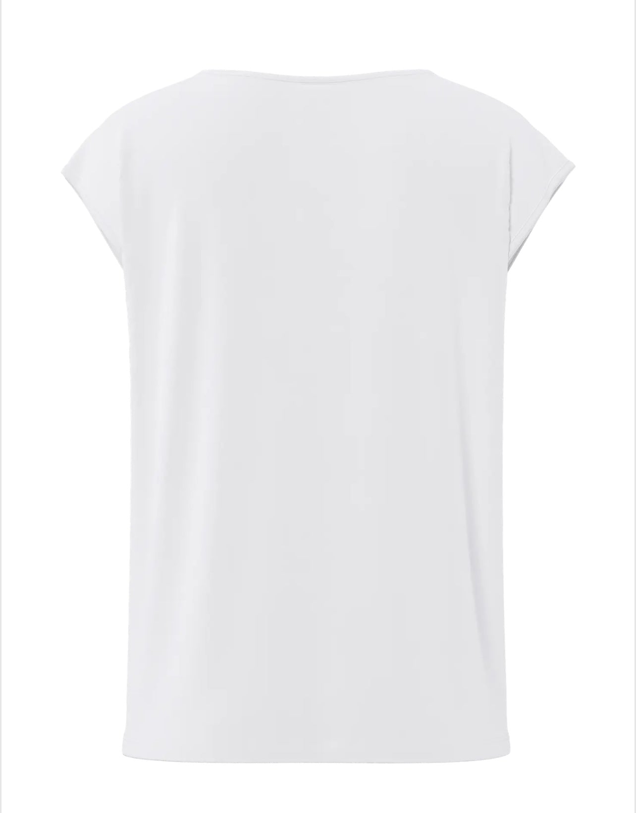 PIECES KAMALA LACE V-NECK TEE