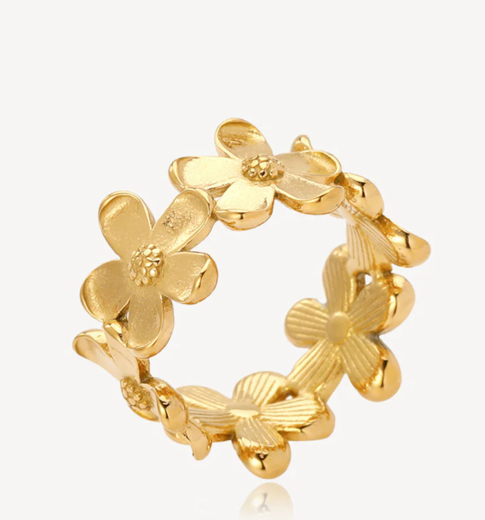 SISTIE2ND CAMELLIA RING