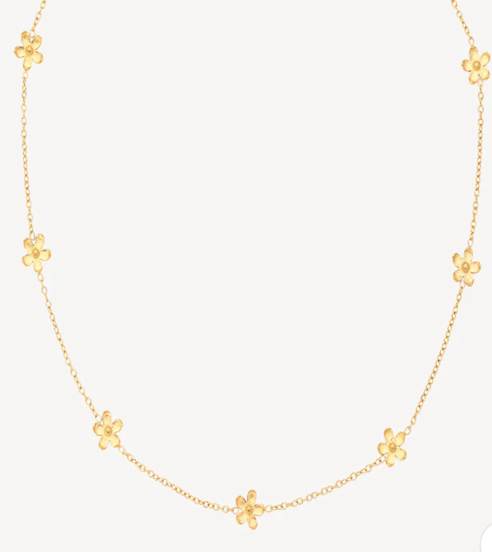 SISTIE2ND CAMELLIA NECKLACE
