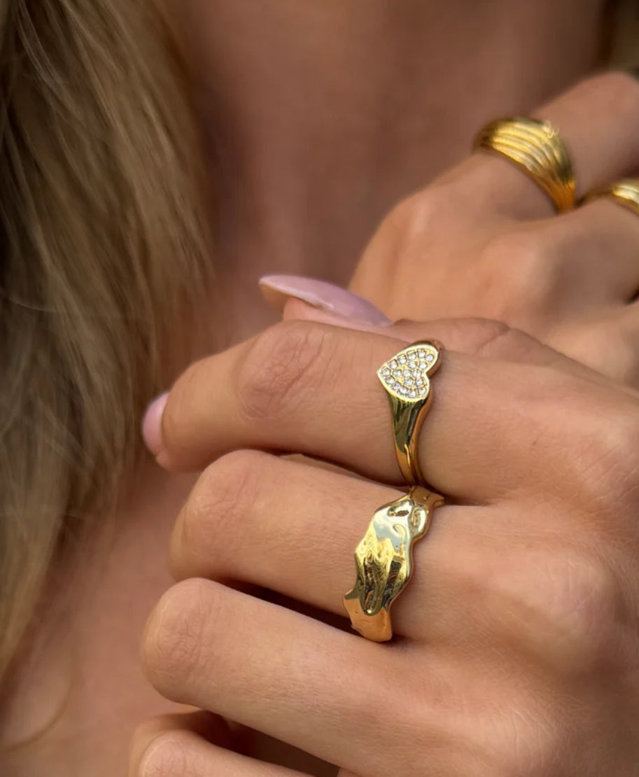 SISTIE2ND WAVY RING