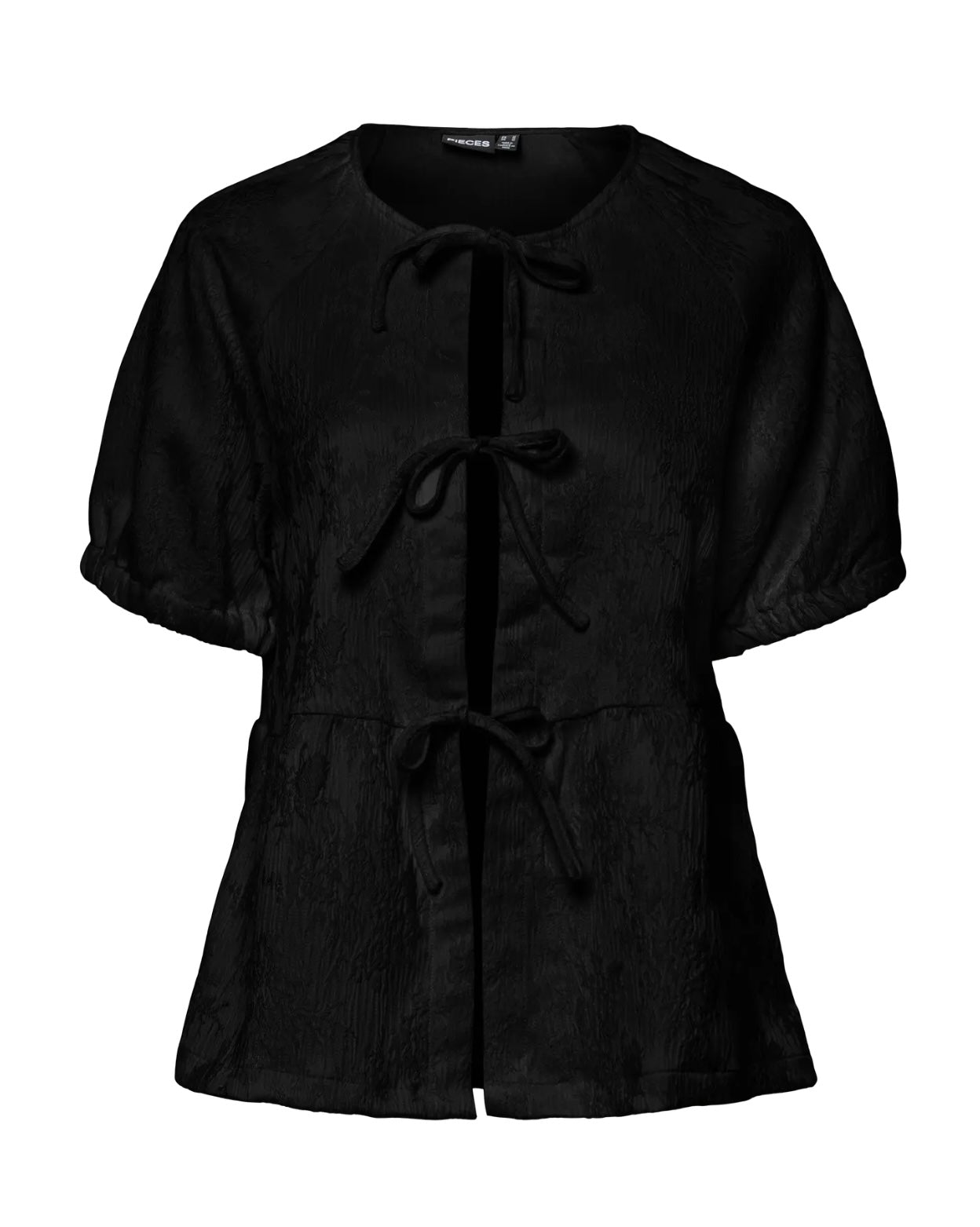 PIECES MABEL 2/4 JAQUARD TOP