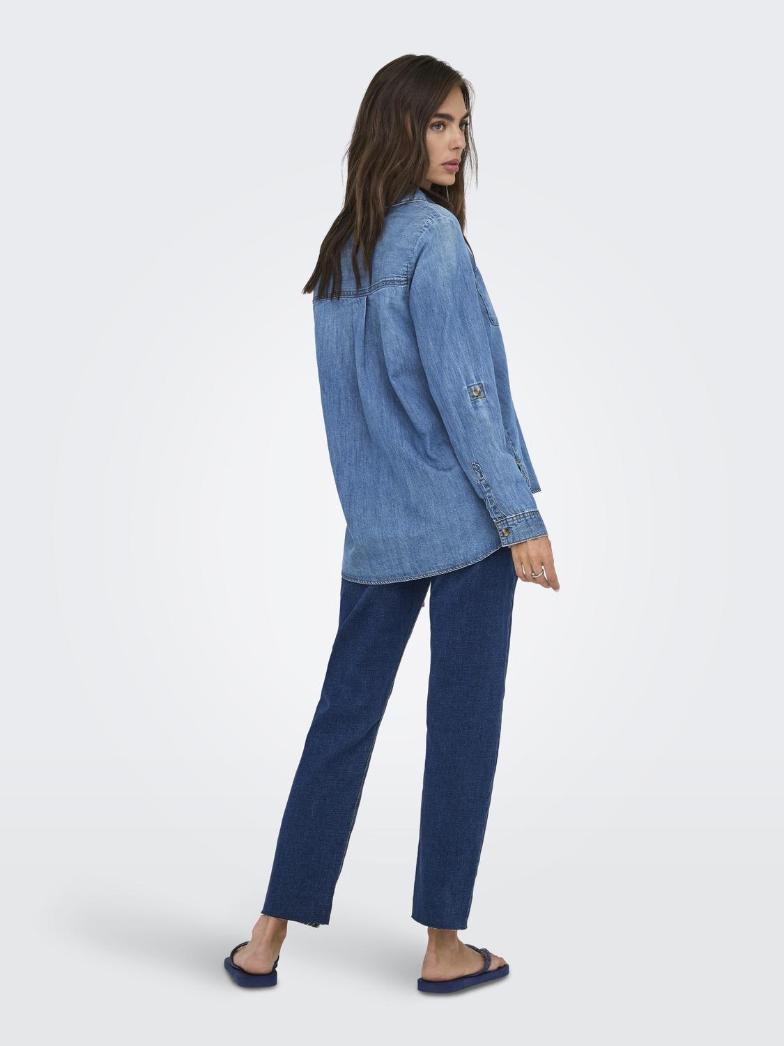 ONLY YASMIN SHIRT L/S DNM