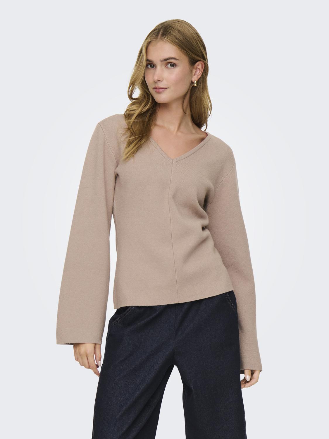 ONLY VIOLA LS FIT V-NECK