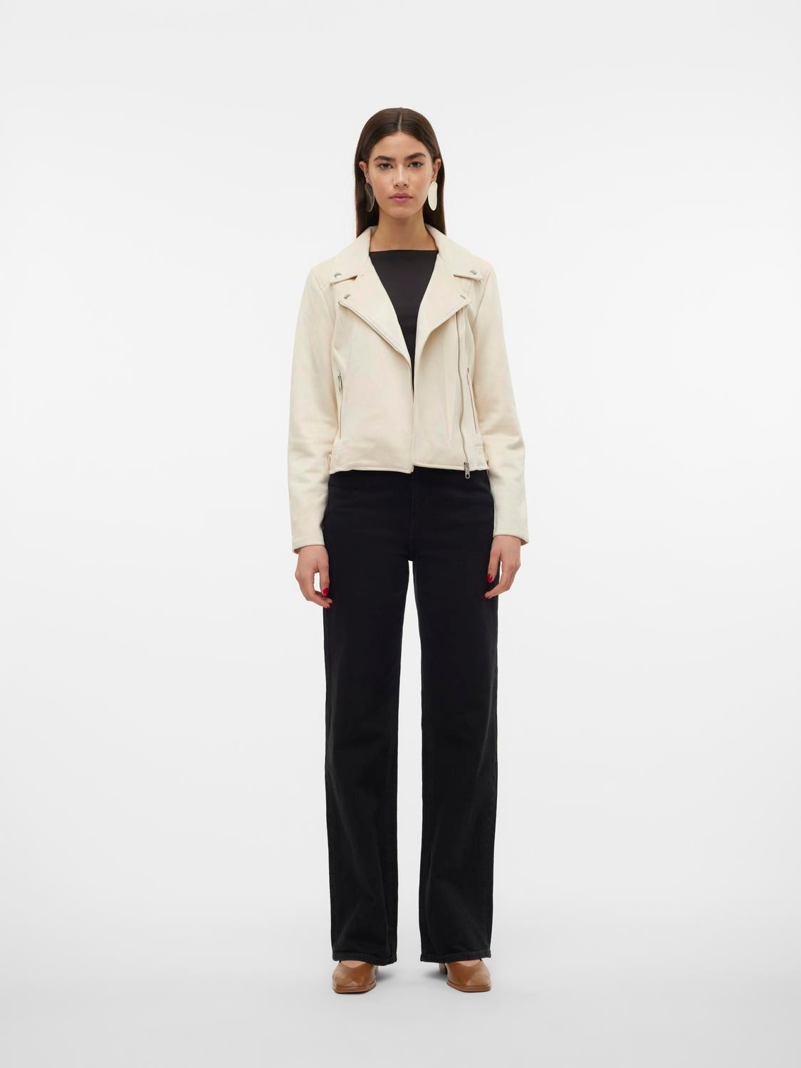 VERO MODA JOSE SHORT FAUX SUEDE JACKET