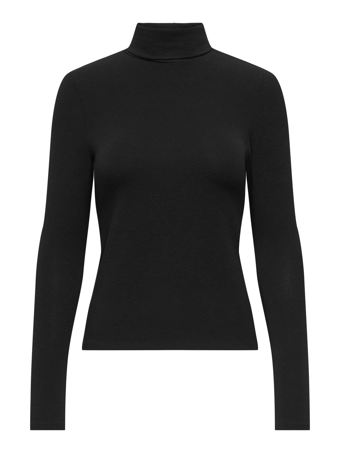 ONLY GLAMOUR L/S ROLL-NECK TOP JRS NOOS
