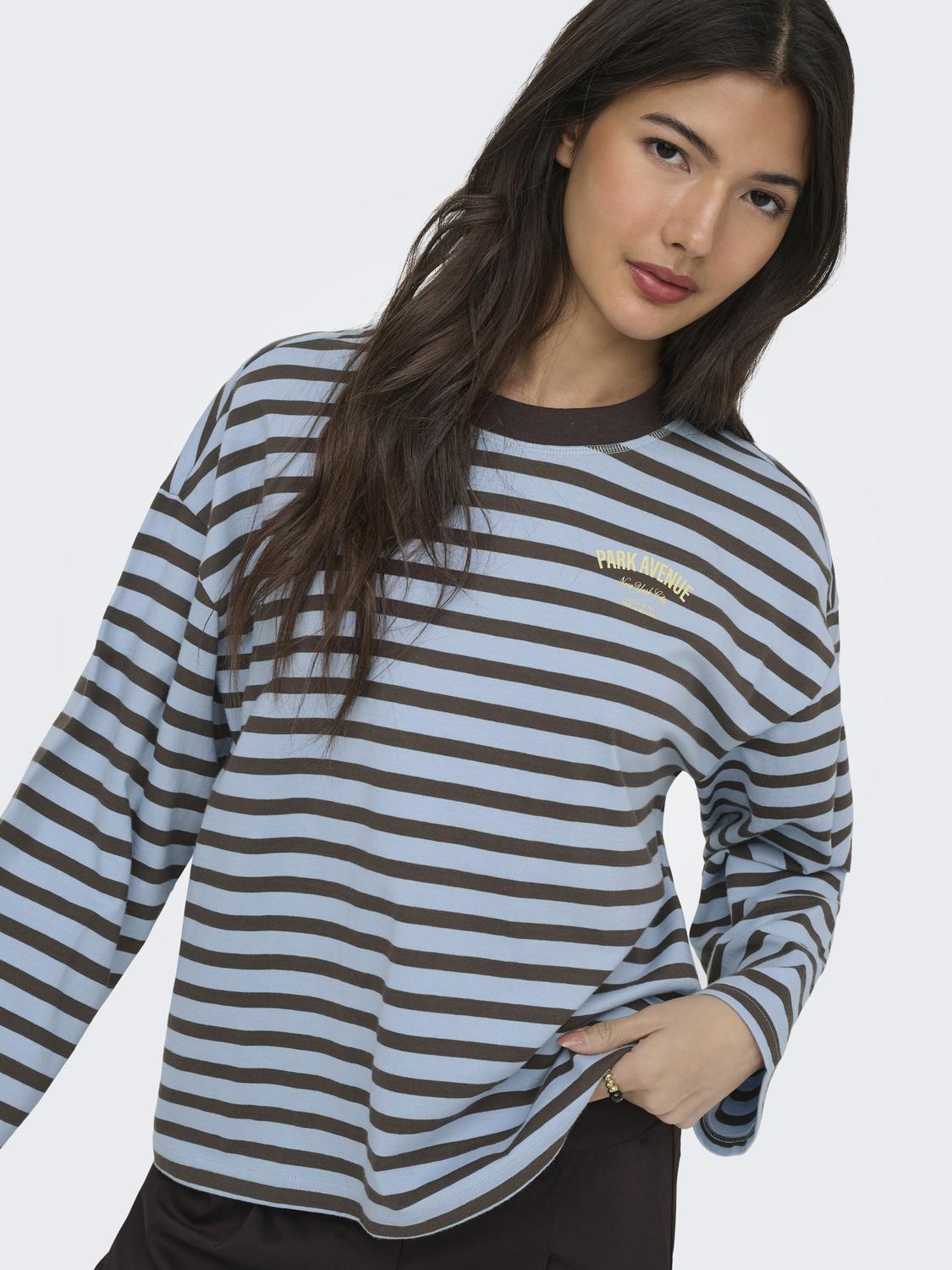 ONLY FREJA L/S STRIPE TOP
