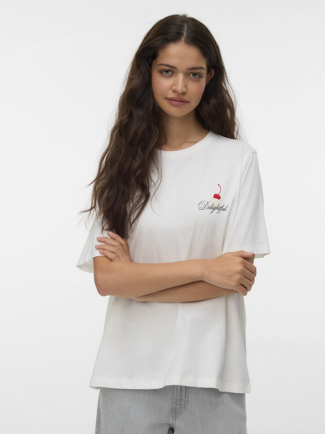 VERO MODA ZANDRA CATY SS TOP BOX