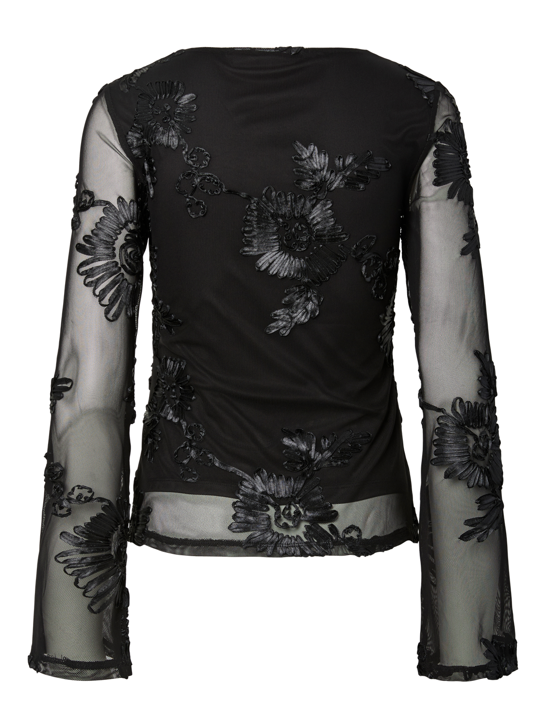 PIECES OFFIA LS BOATNECK TOP