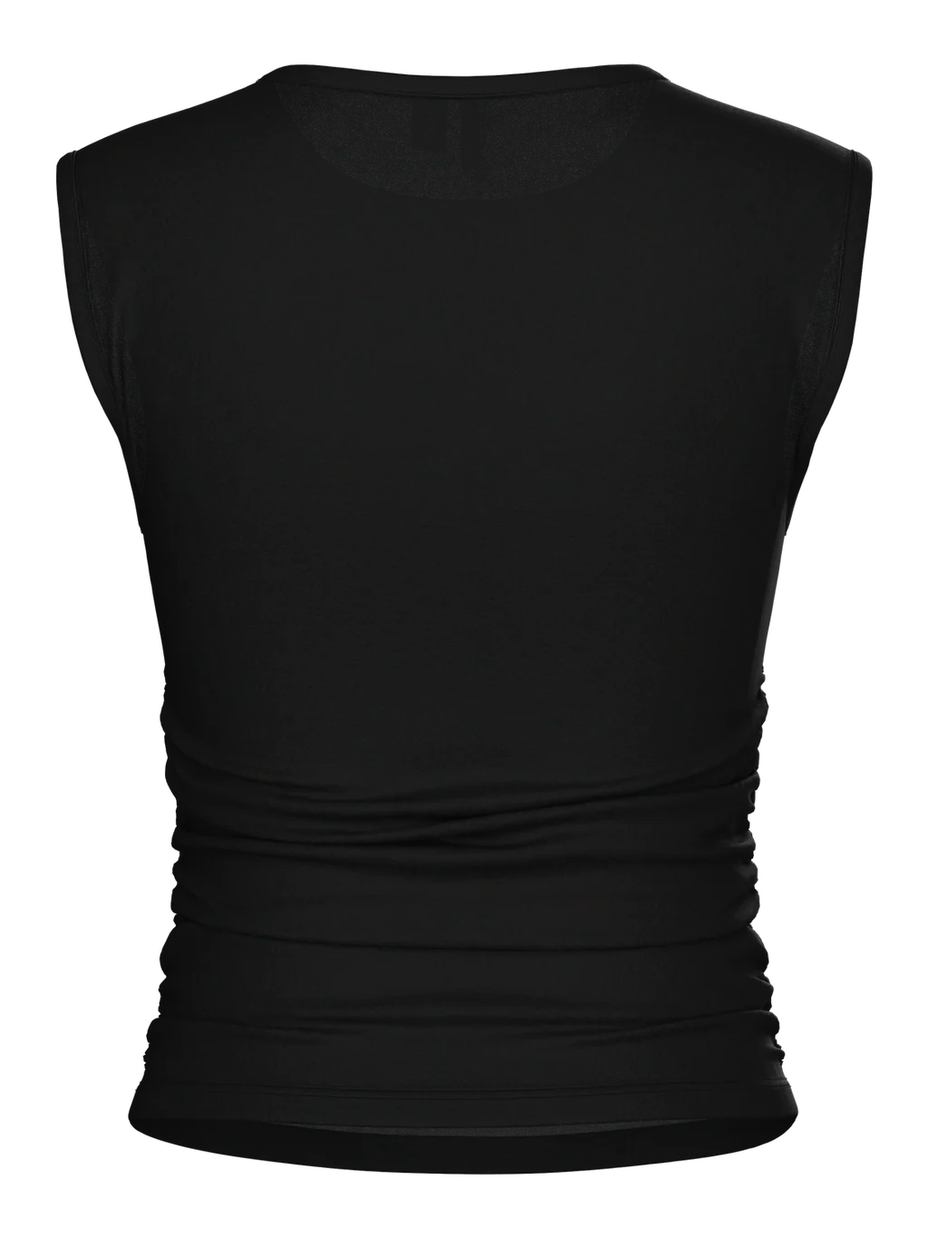 PIECES MADISON SL RUCHING TOP