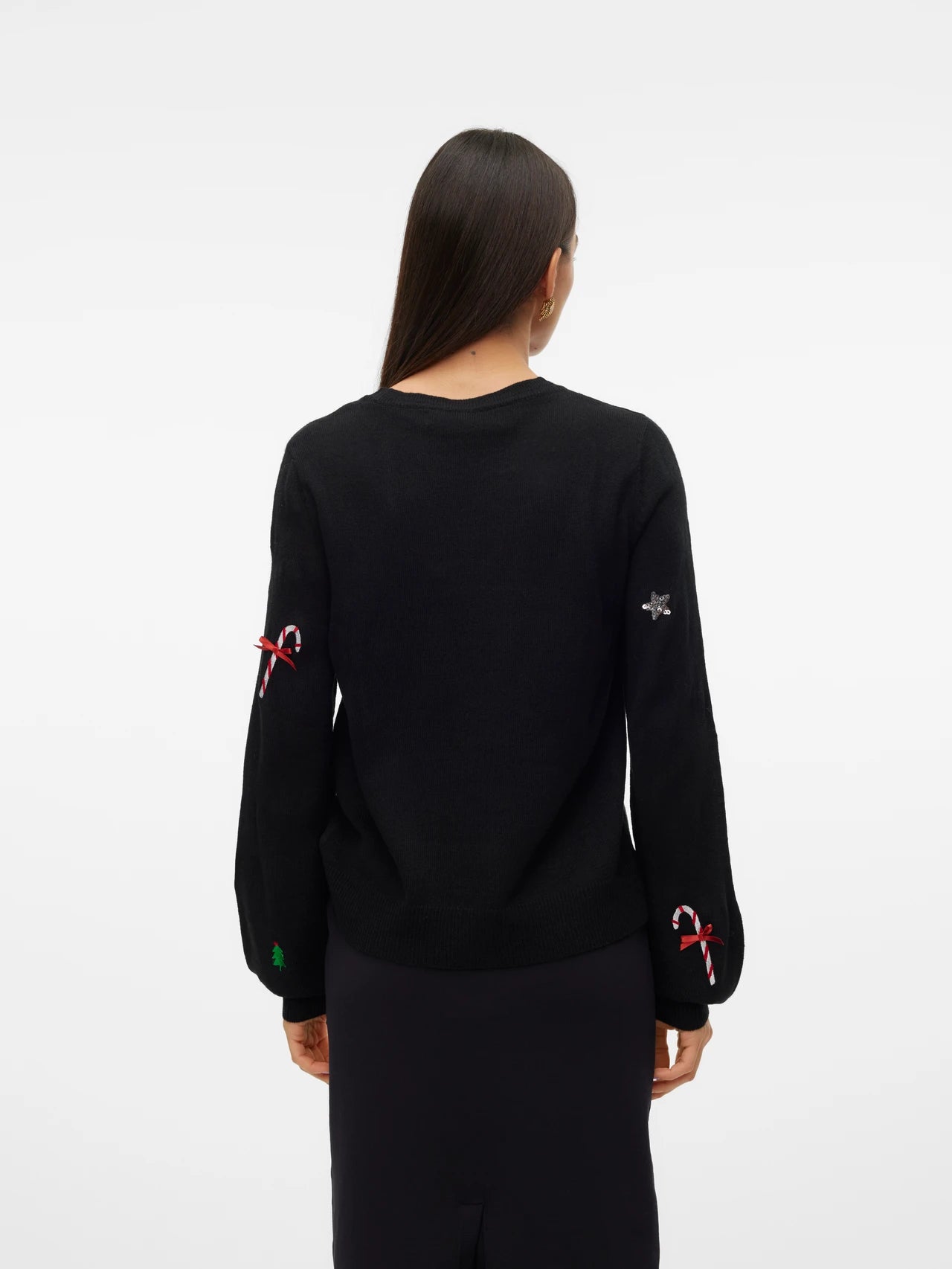 VERO MODA NEW JOLLY LS O-NECK PULL XMAS