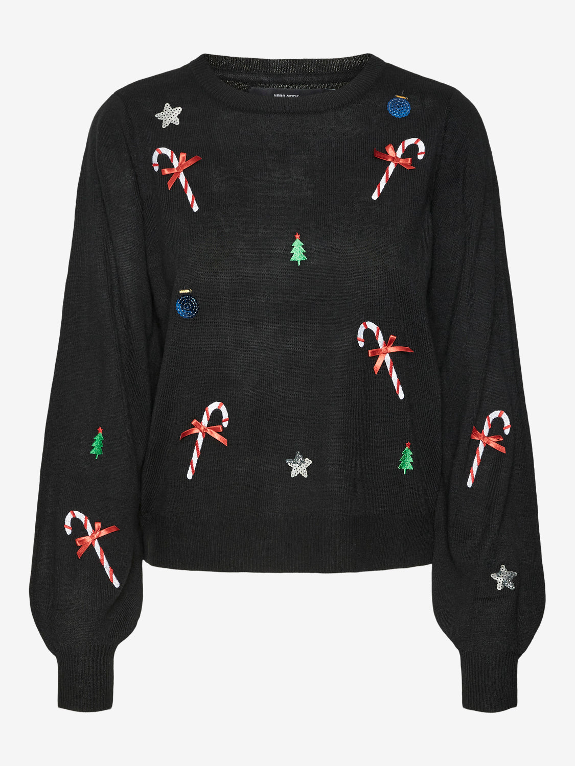 VERO MODA NEW JOLLY LS O-NECK PULL XMAS