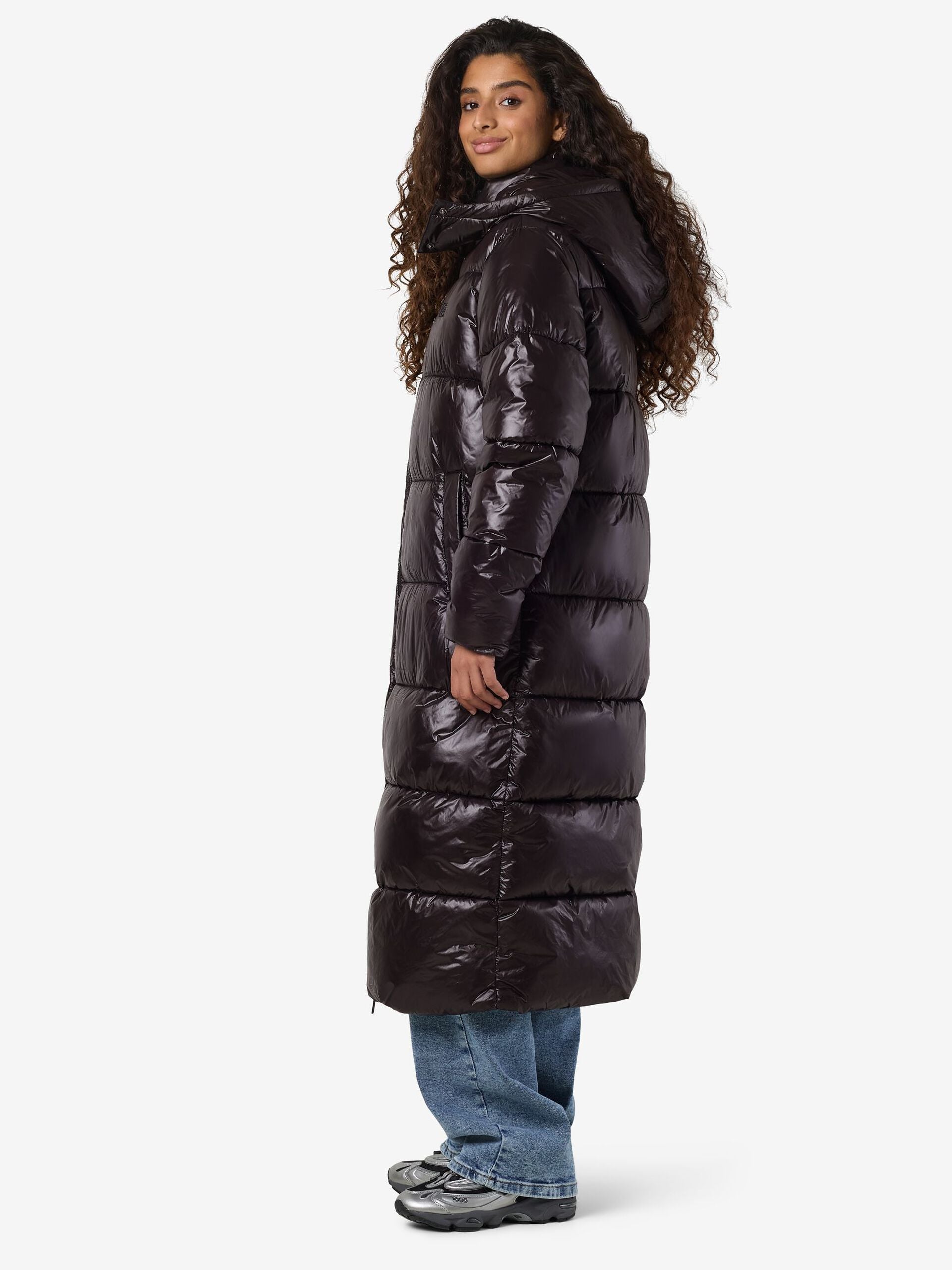 NOISY MAY ALLIE X-LONG SHINY PUFFER