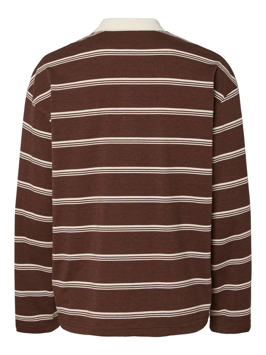 PIECES SADIE LS POLO TOP