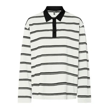 PIECES SADIE LS POLO TOP