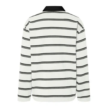 PIECES SADIE LS POLO TOP