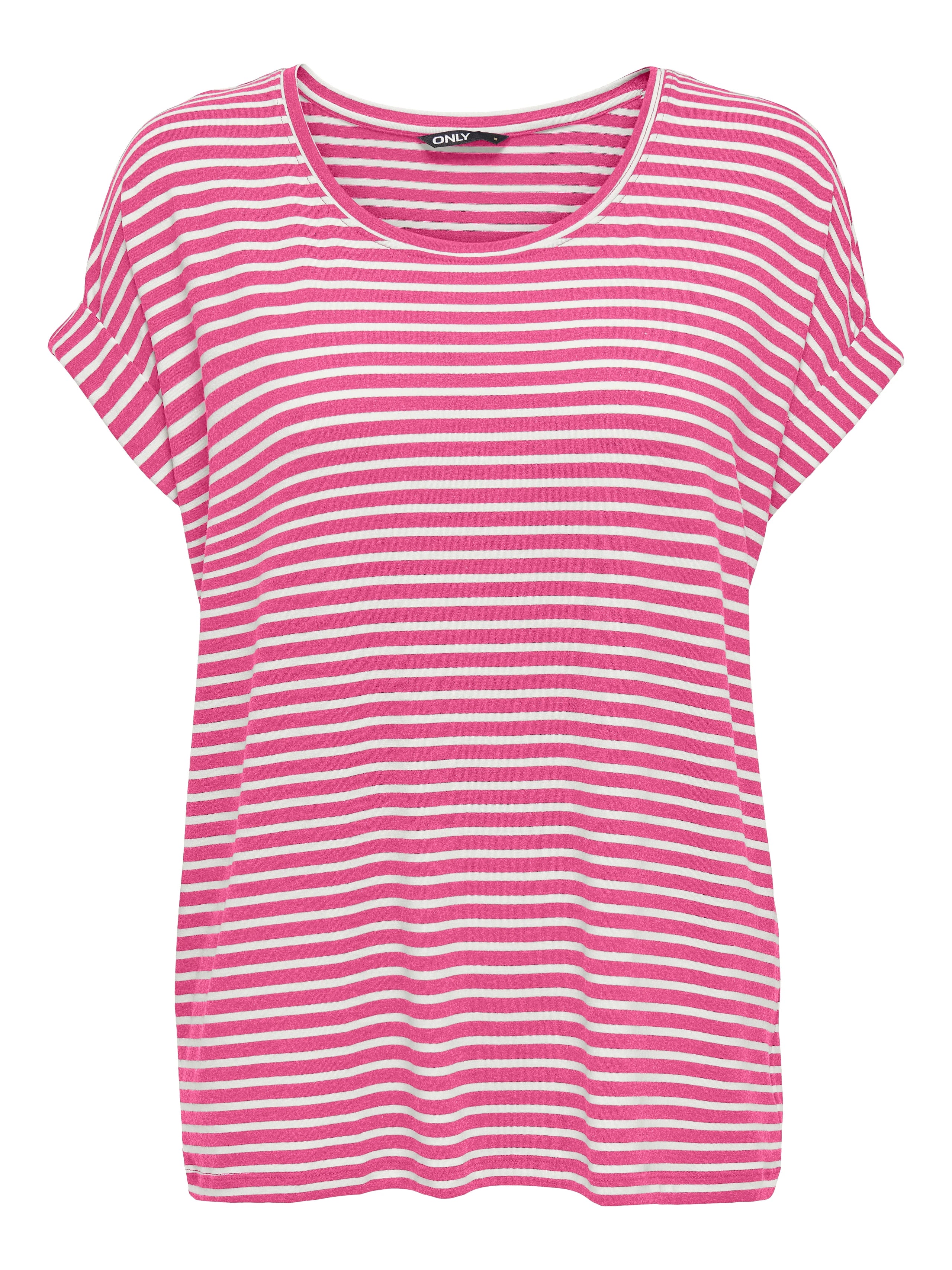 ONLY MOSTER STRIPE S/S O-NECK TOP