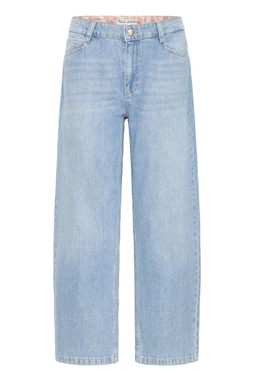 PULZ JEANS JADA HW JEANS CROPPED STRAIGHT