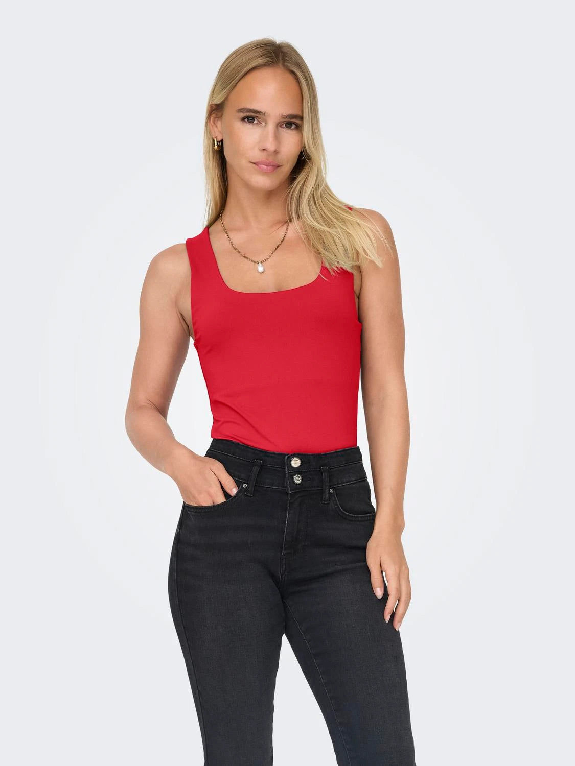 ONLY EA S/L 2-WAYS FIT TOP