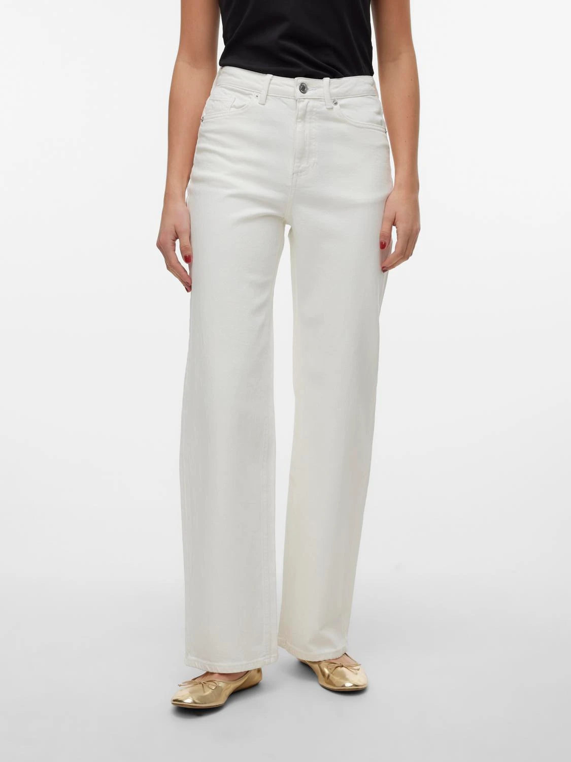 VERO MODA TESSA HR WIDE JEANS COLOR