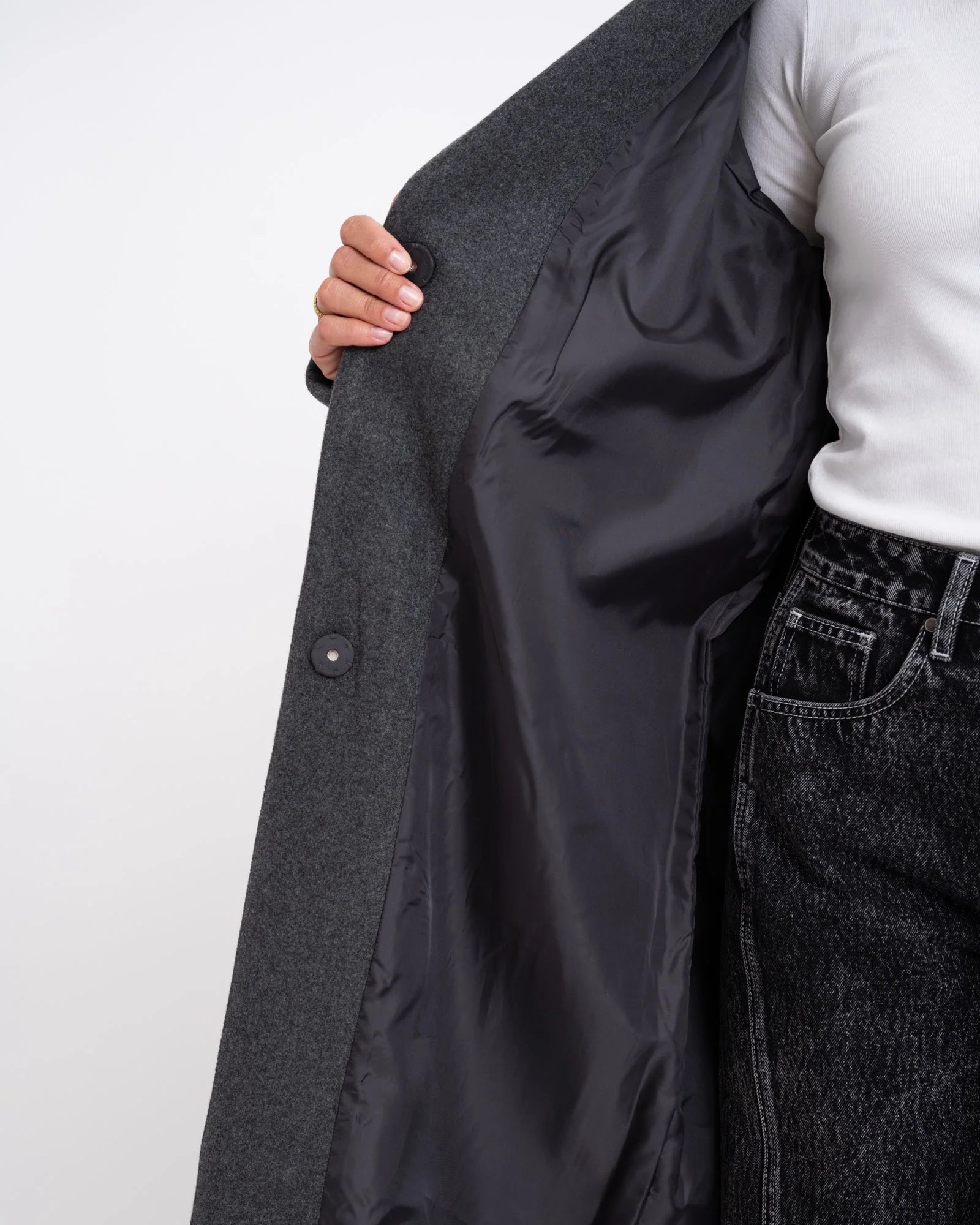 NOISY MAY CADDY L/S LONG COAT