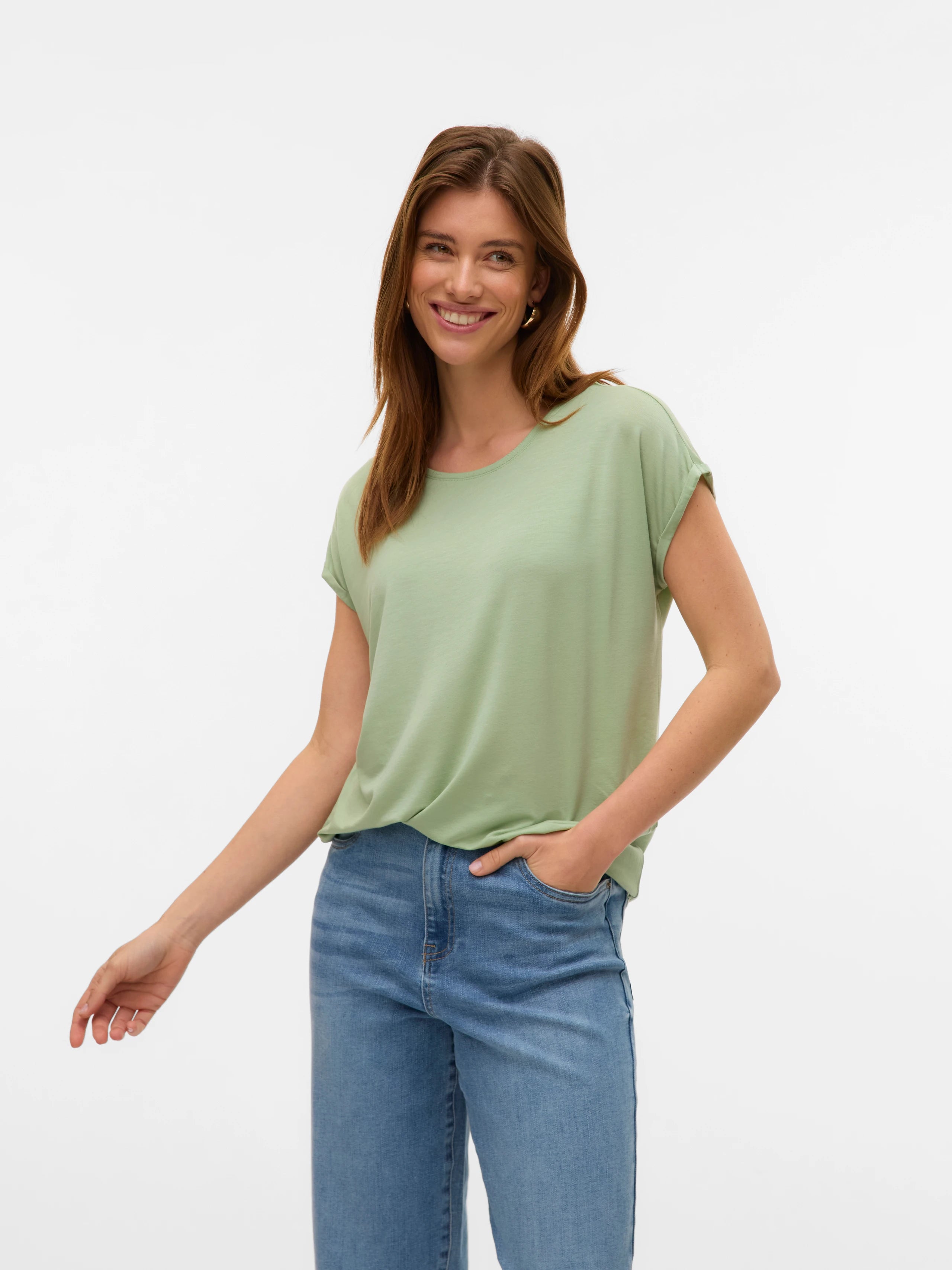 VERO MODA AVA PLAIN SS TOP