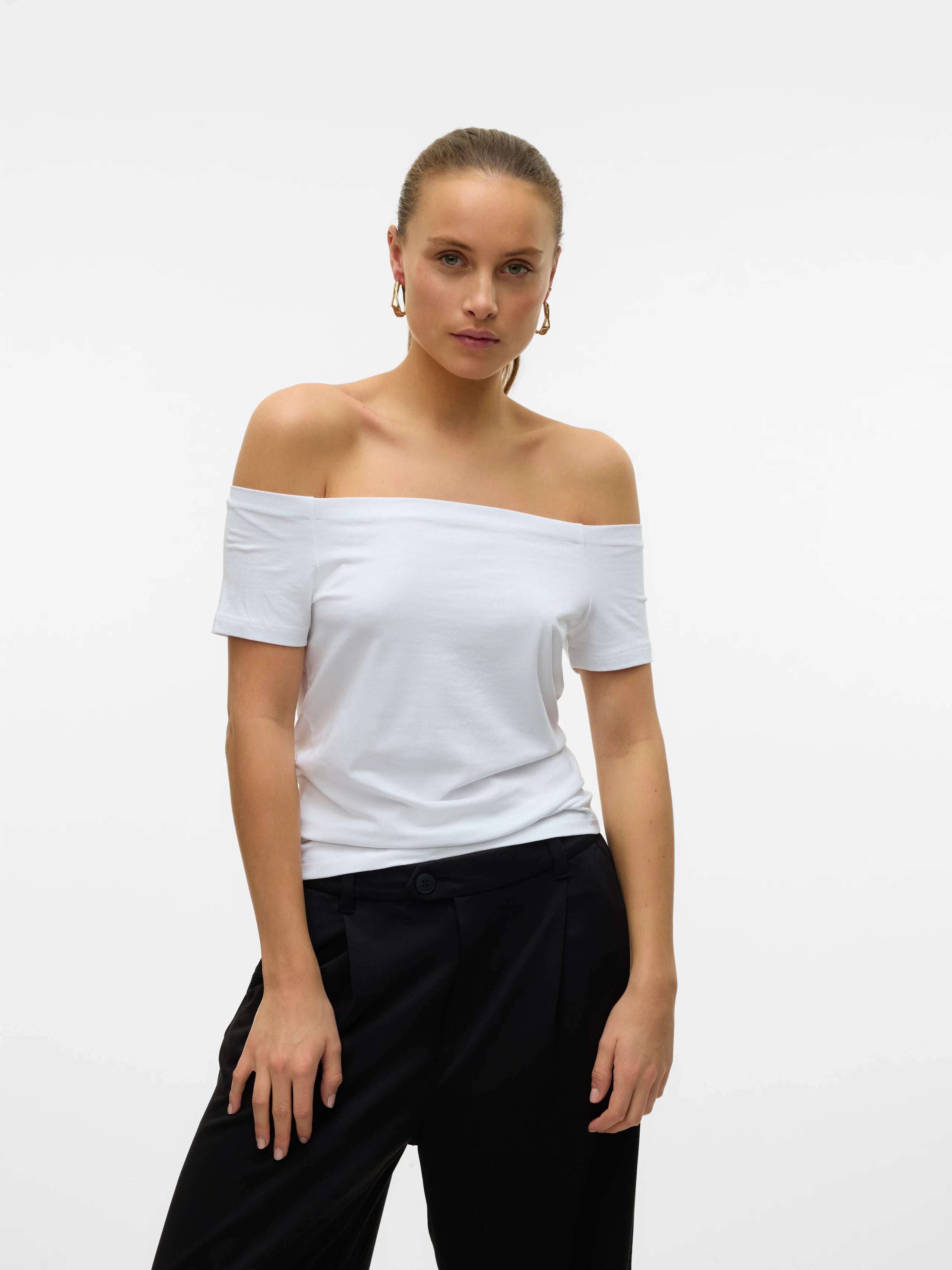 VERO MODA PANDA OFF-SHOULDER TOP