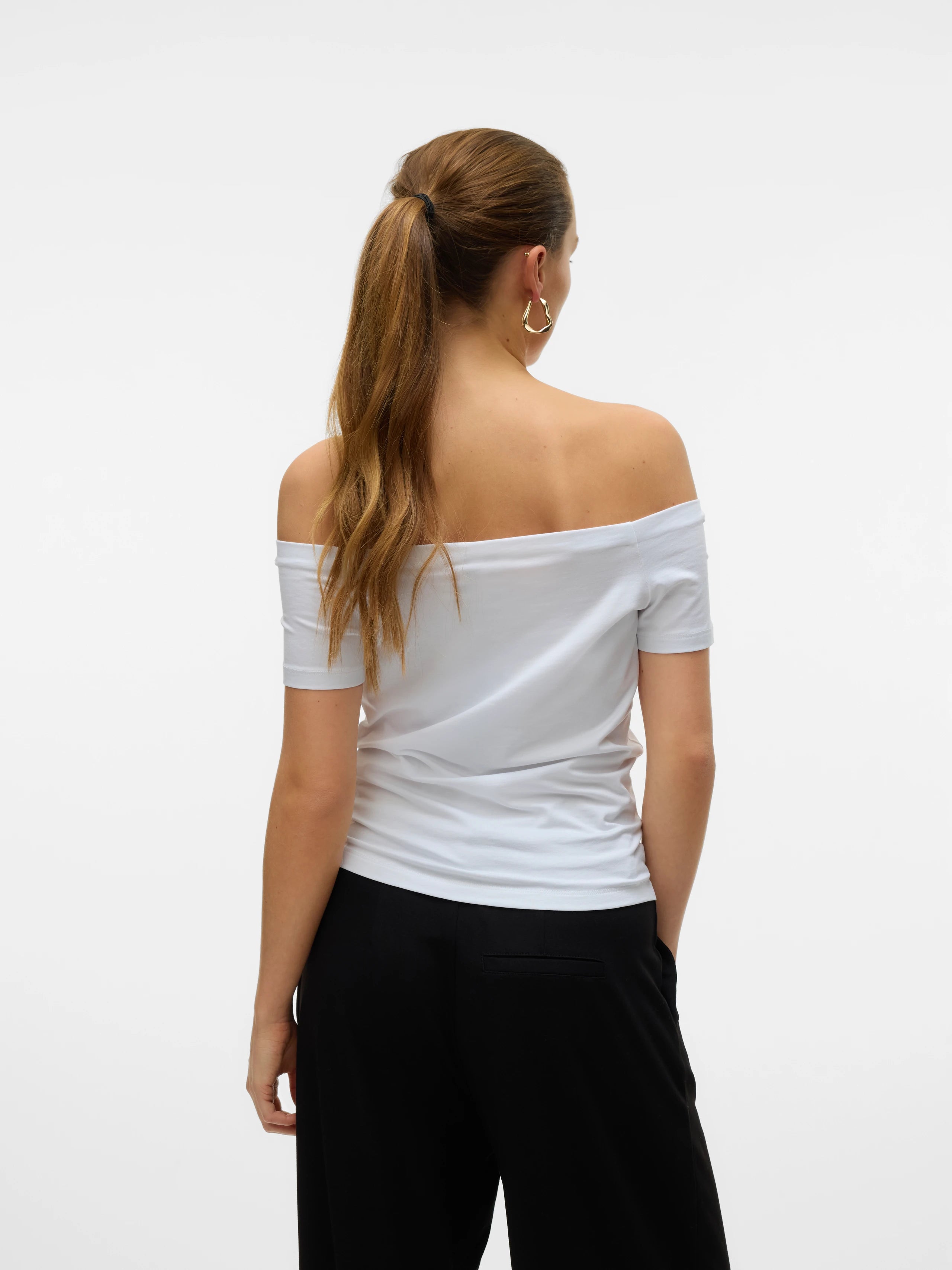 VERO MODA PANDA OFF-SHOULDER TOP