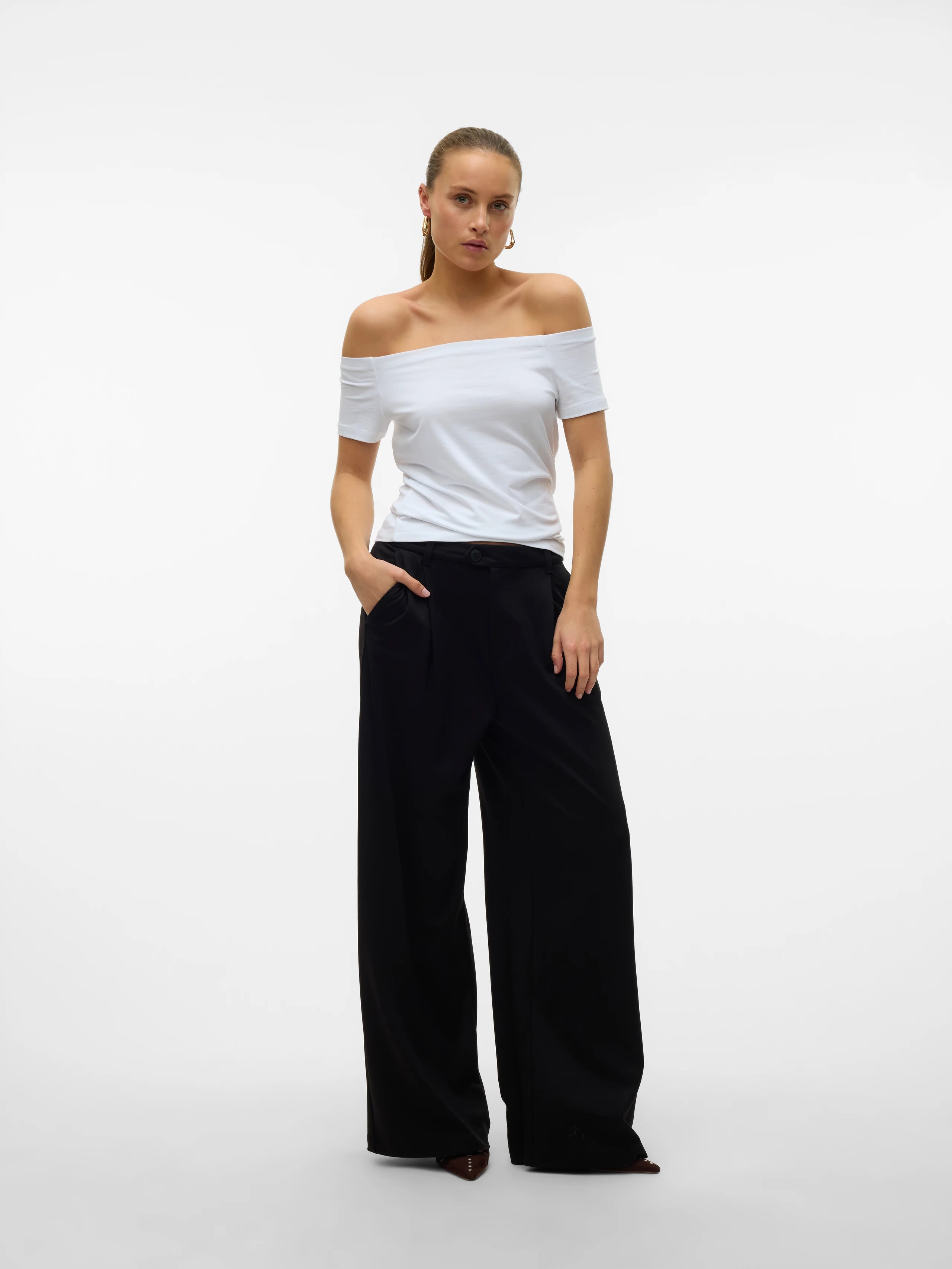 VERO MODA PANDA OFF-SHOULDER TOP
