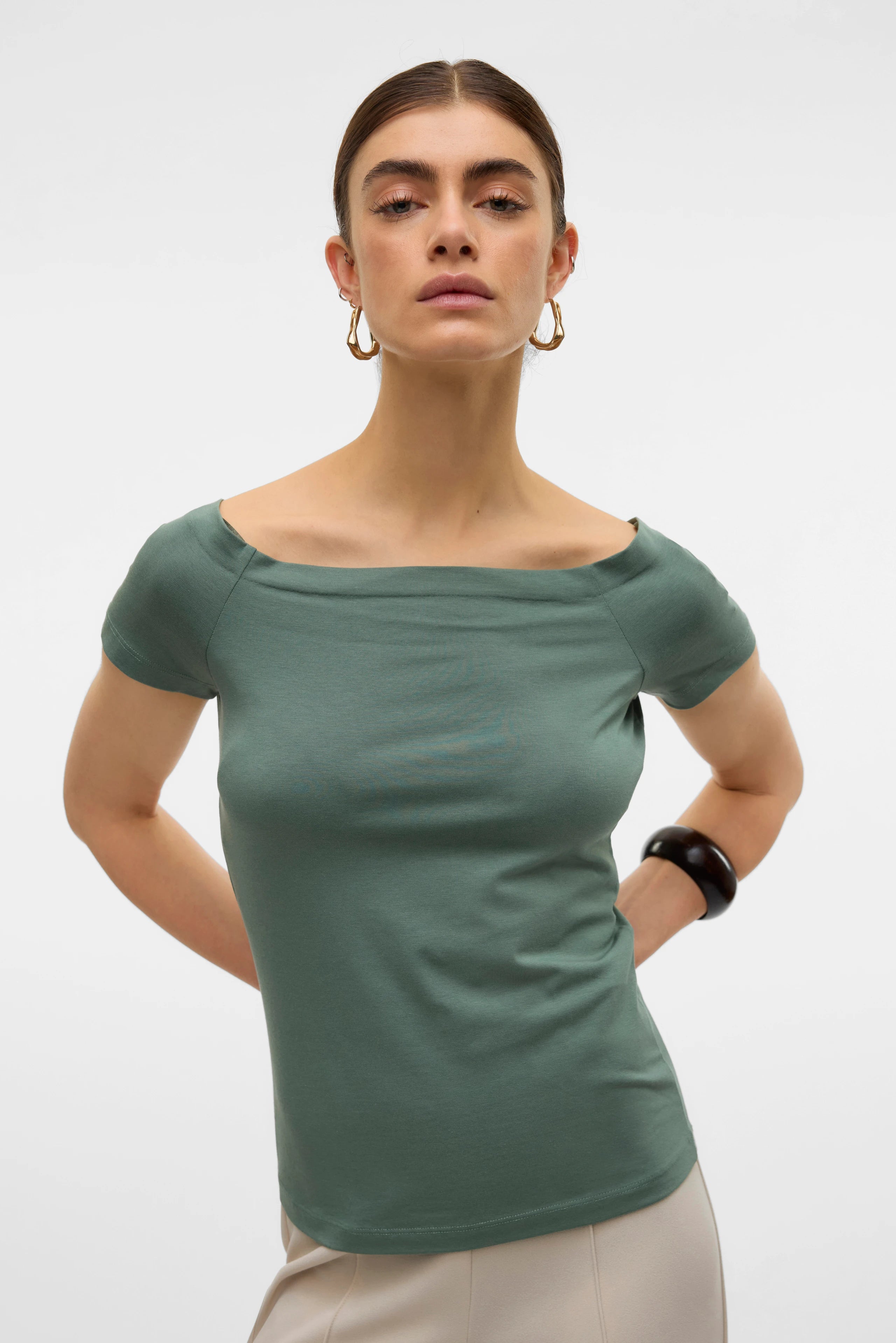 VERO MODA PANDA OFF-SHOULDER TOP