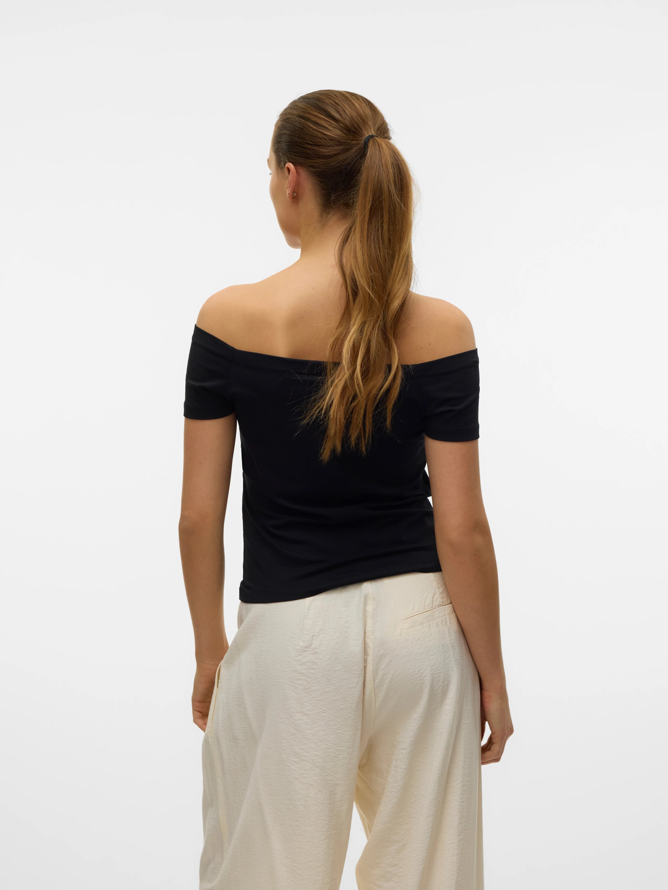VERO MODA PANDA OFF-SHOULDER TOP