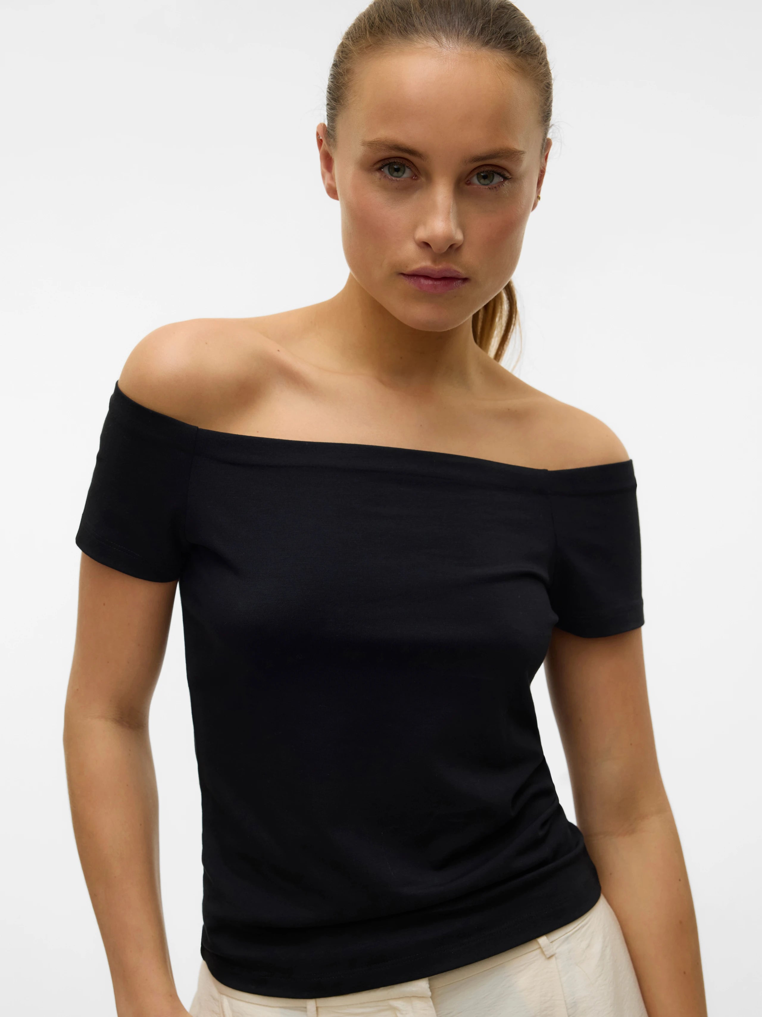 VERO MODA PANDA OFF-SHOULDER TOP
