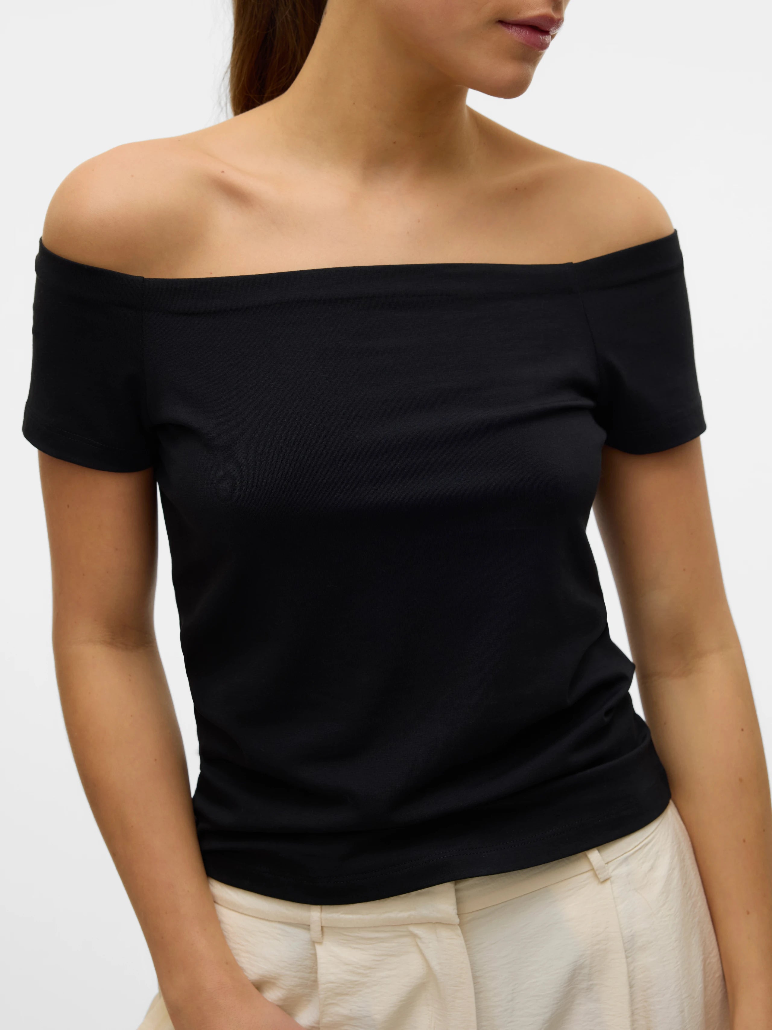 VERO MODA PANDA OFF-SHOULDER TOP