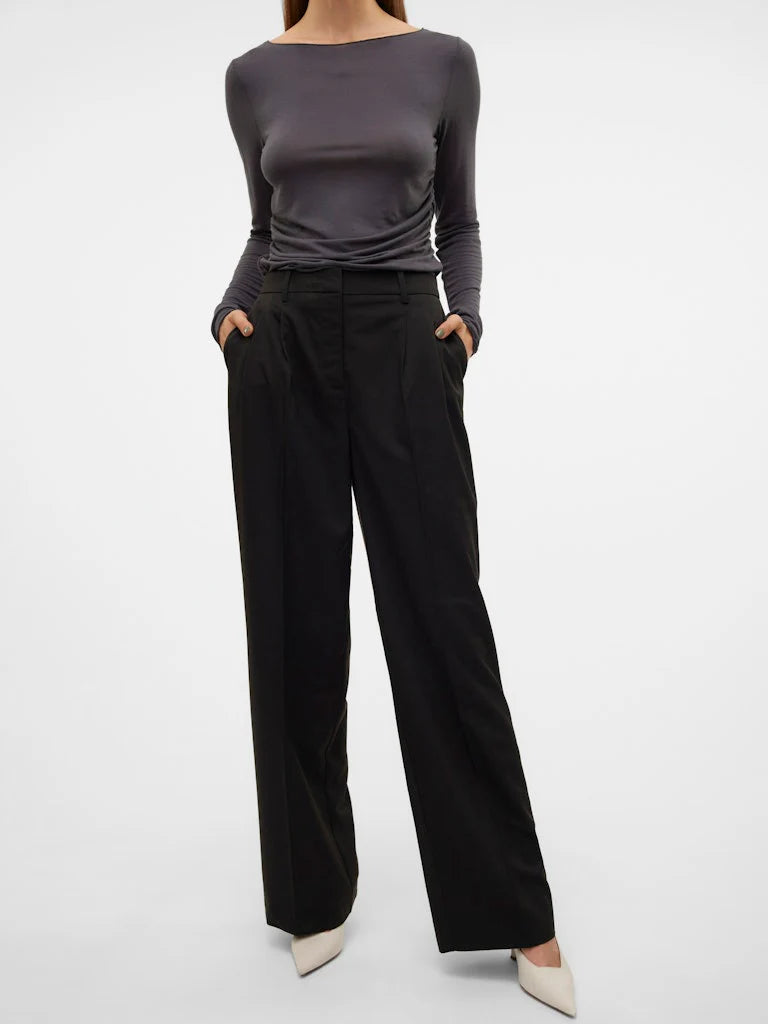 VERO MODA NILA MW WIDE DAD PANT
