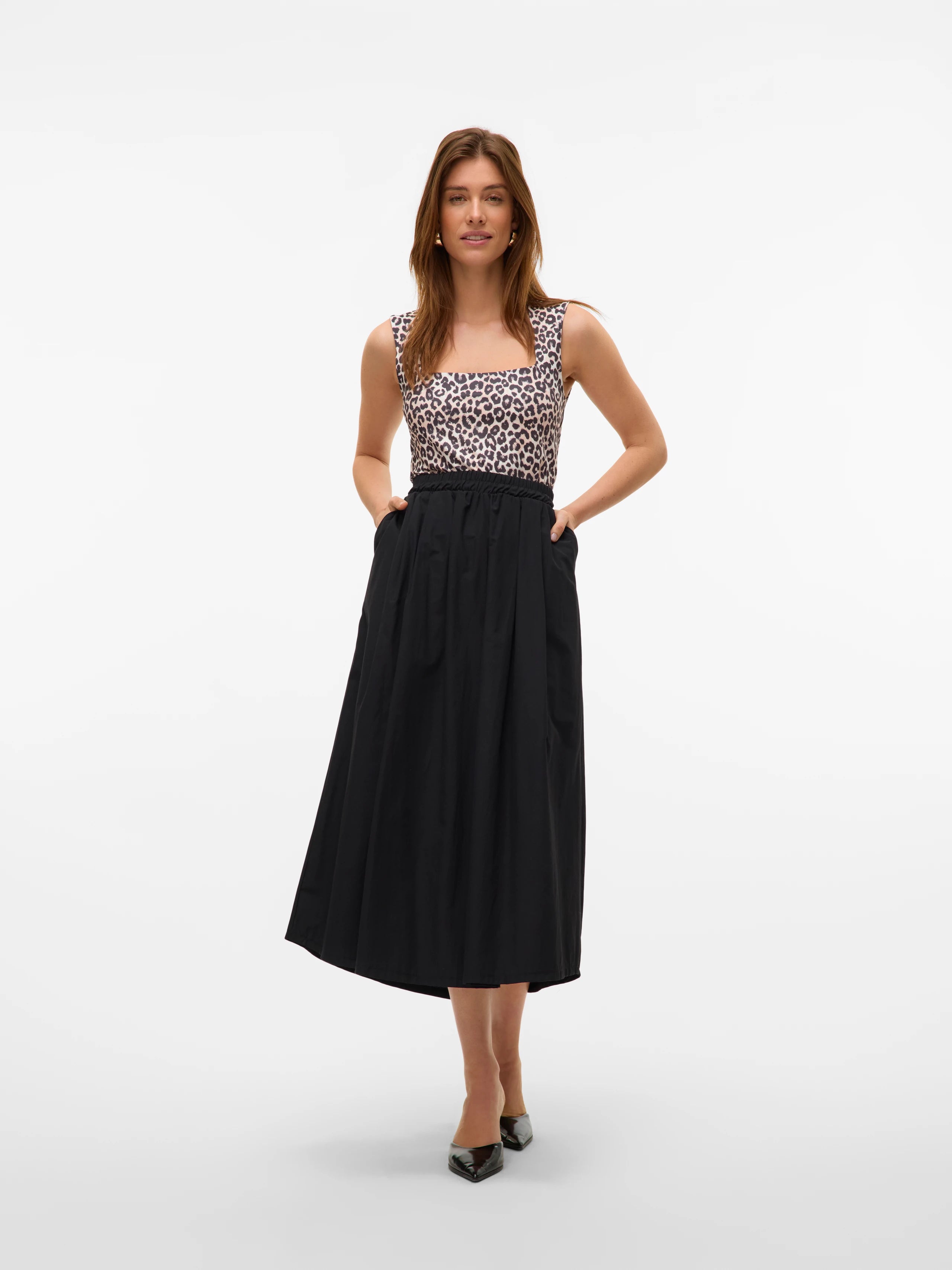 VERO MODA MILLION SL SQUARE NECK TOP