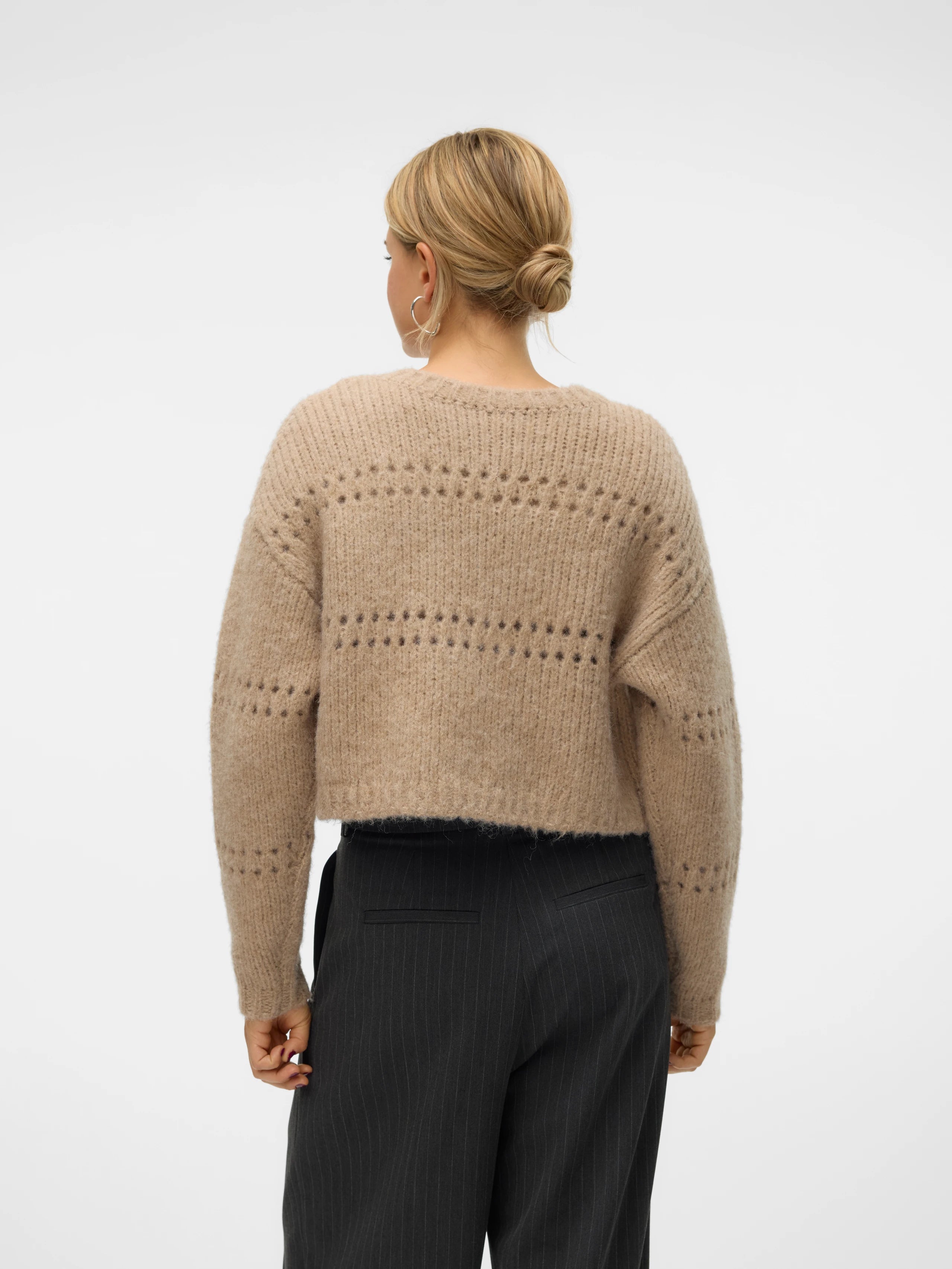 VERO MODA ADELINA LS SHORT TWO WAY CARDIGAN