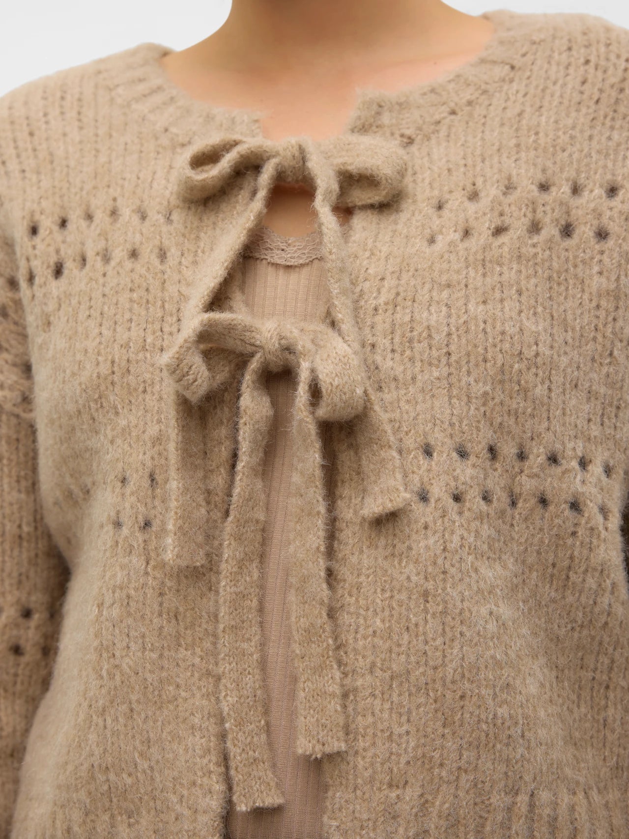 VERO MODA ADELINA LS SHORT TWO WAY CARDIGAN