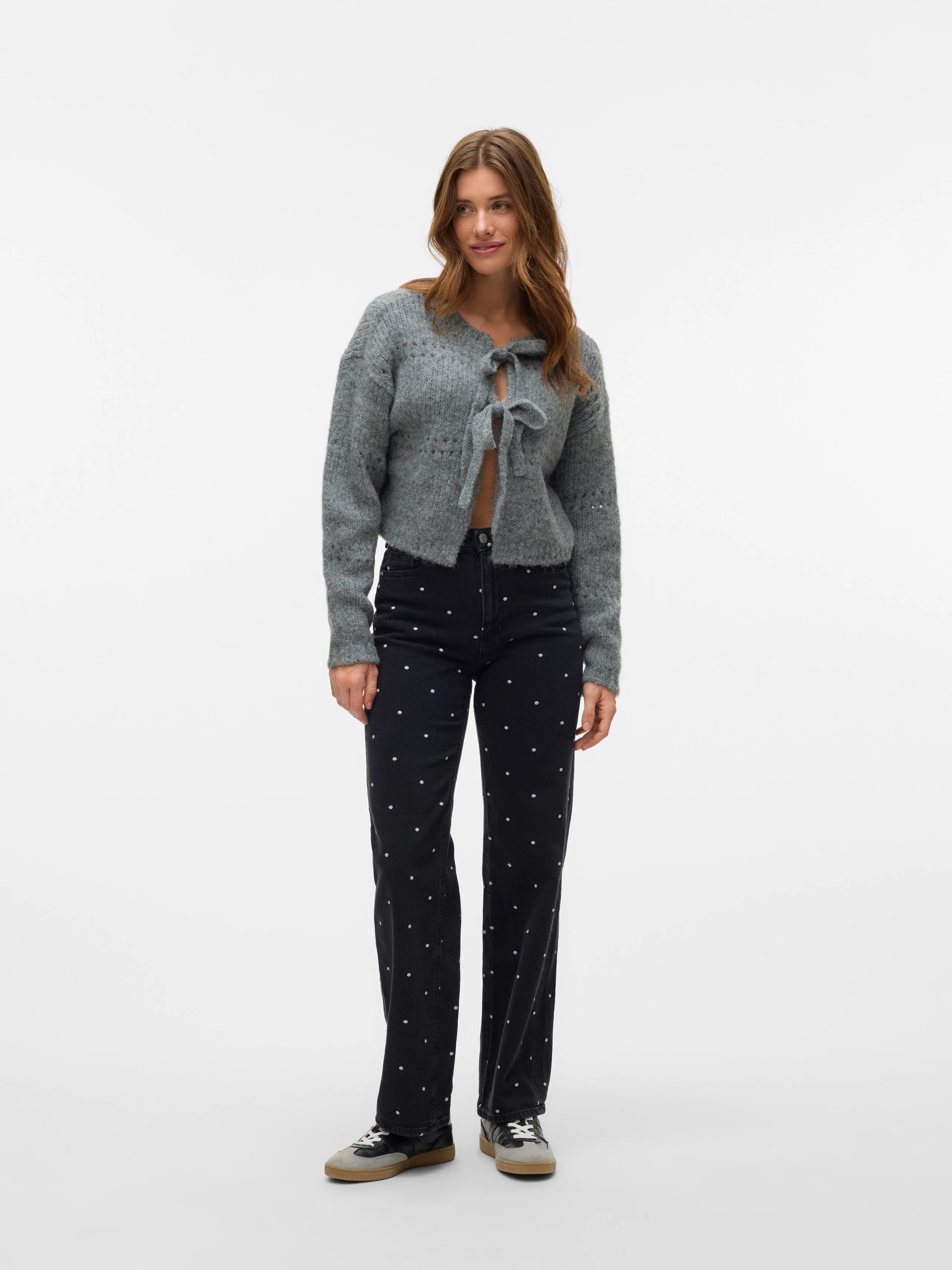 VERO MODA ADELINA LS SHORT TWO WAY CARDIGAN