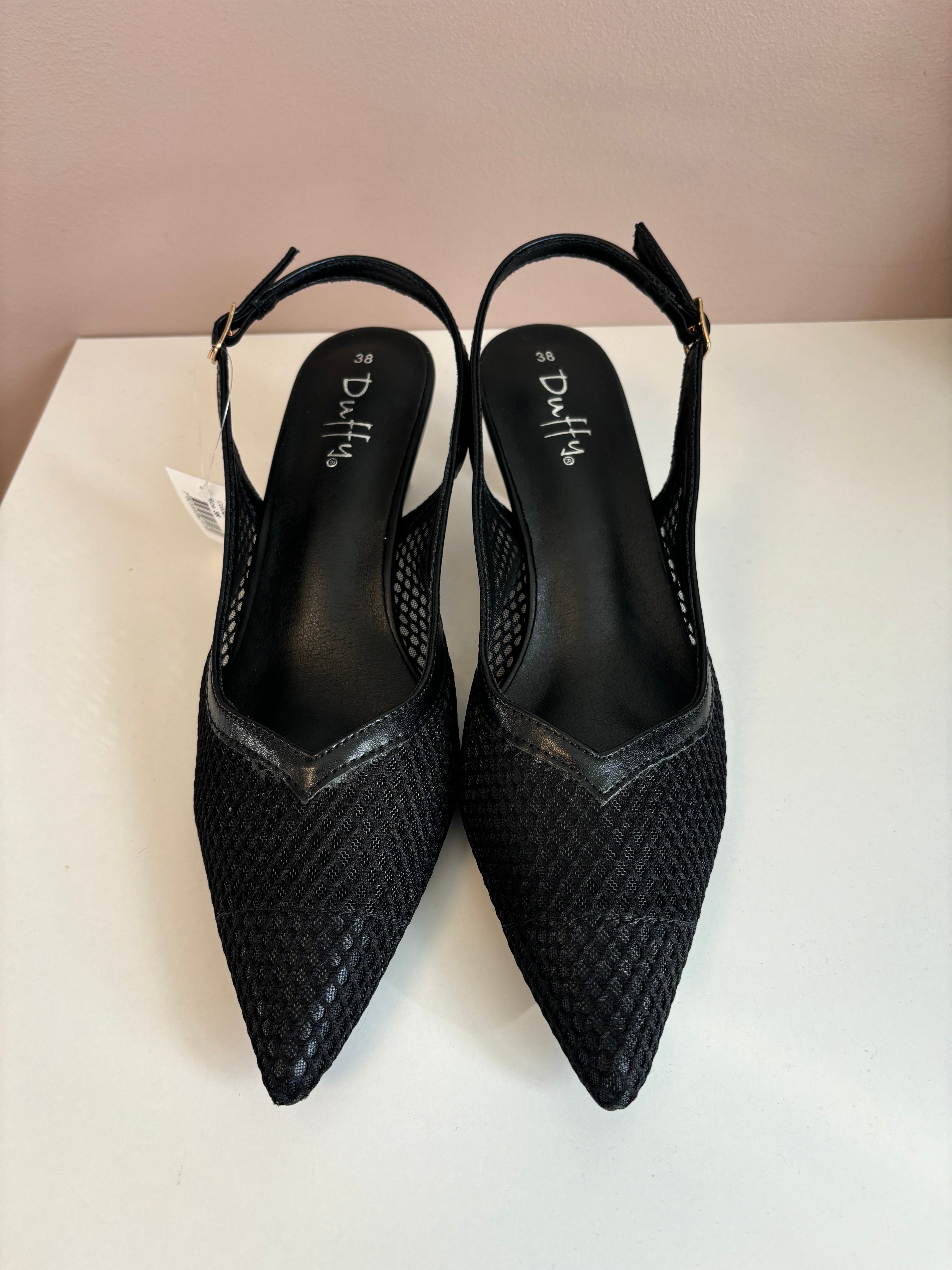 DUFFY KITTEN HEELS