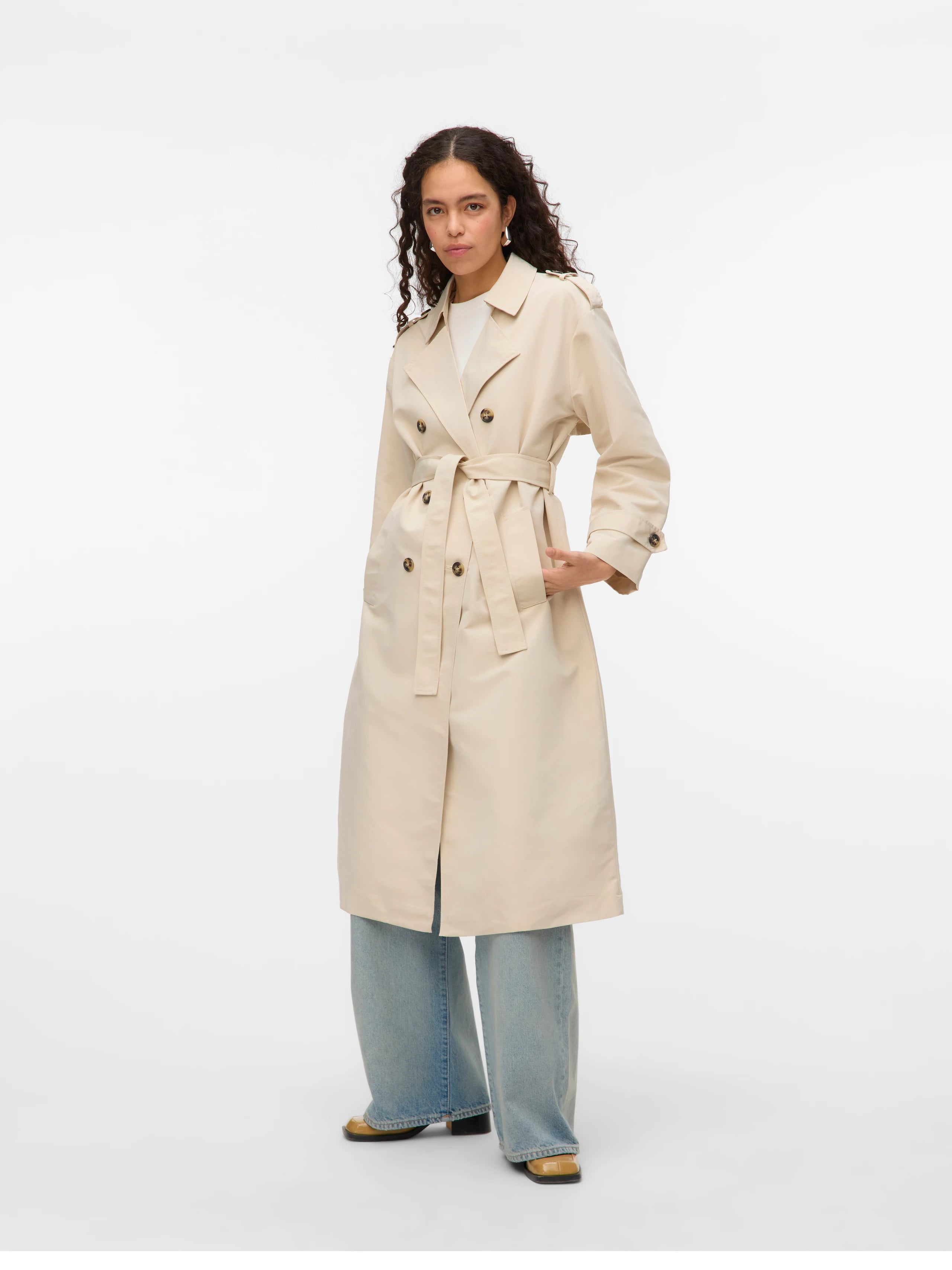 VERO MODA CHLOE LONG TRENCHCOAT